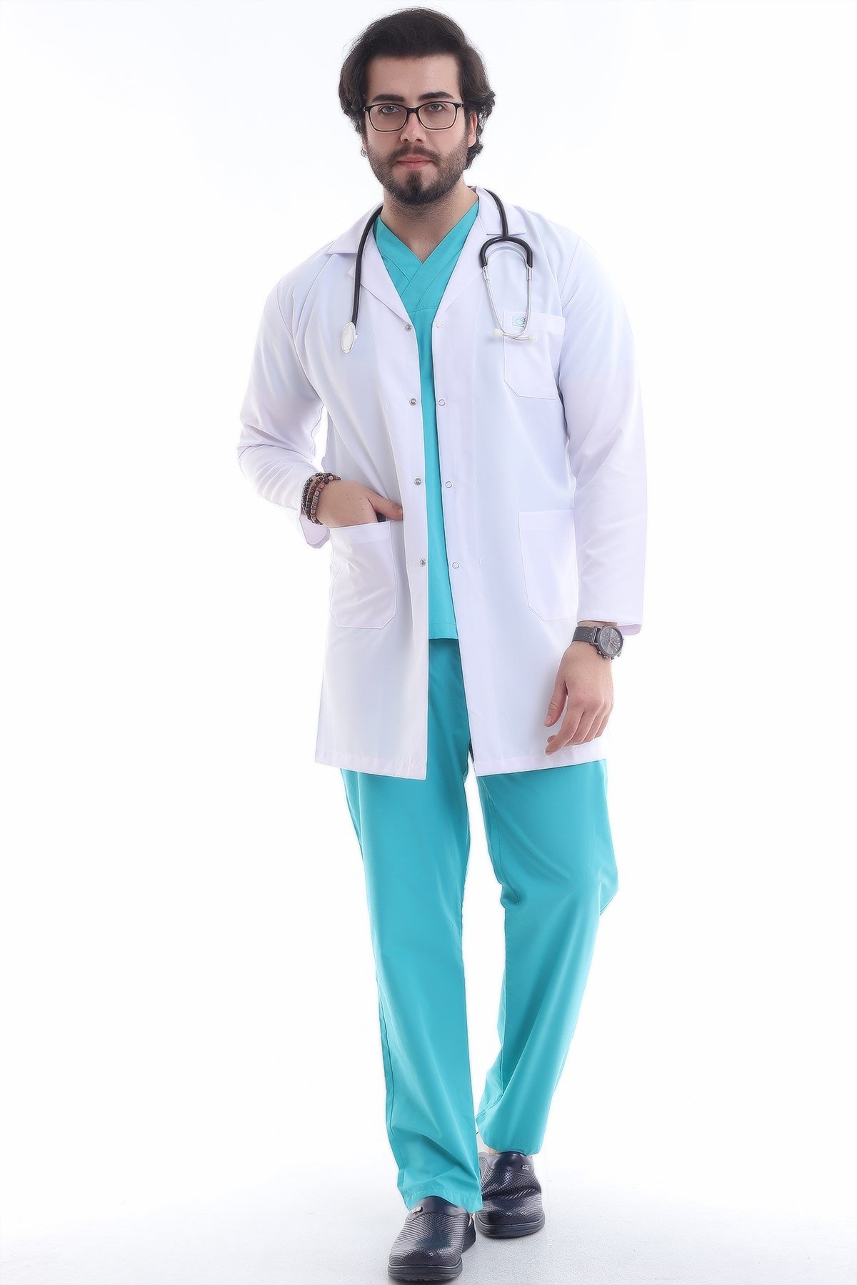 Ceket Yaka Doktor Önlüğü