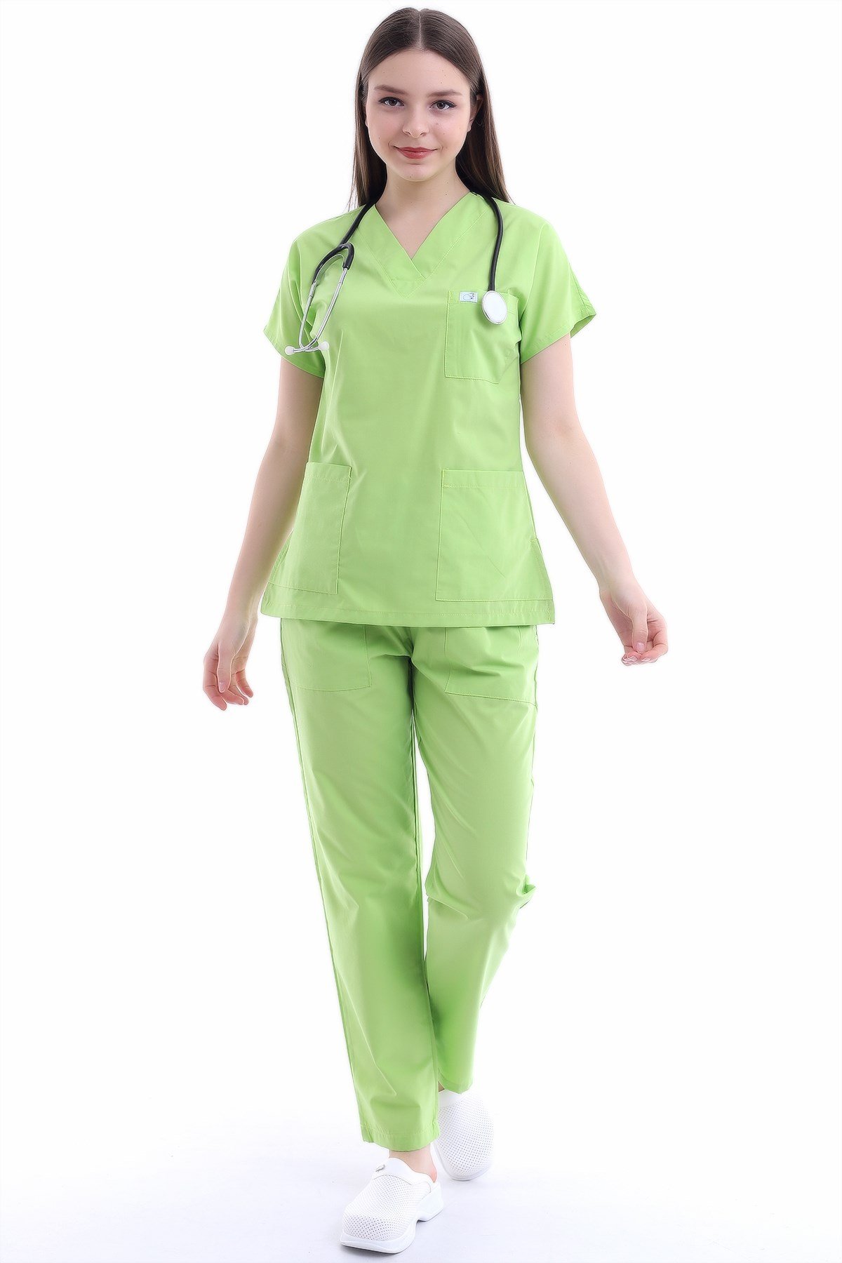 Cerrahi Forma Kadın Fıstık Yeşili