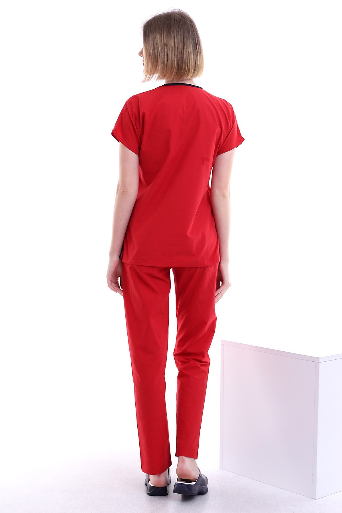 Cerrahi Forma Kadın Kırmızı
