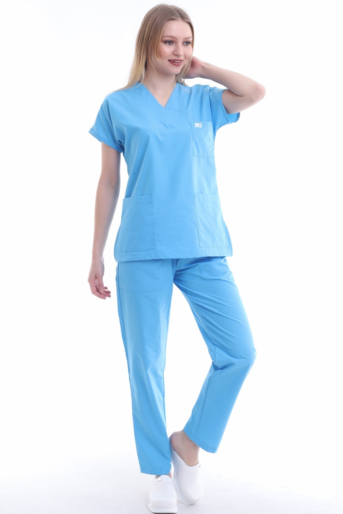 Cerrahi Forma Kadın Koyu Lacivert