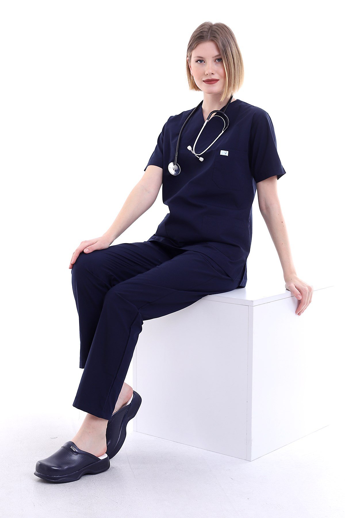 Cerrahi Forma Kadın Lacivert