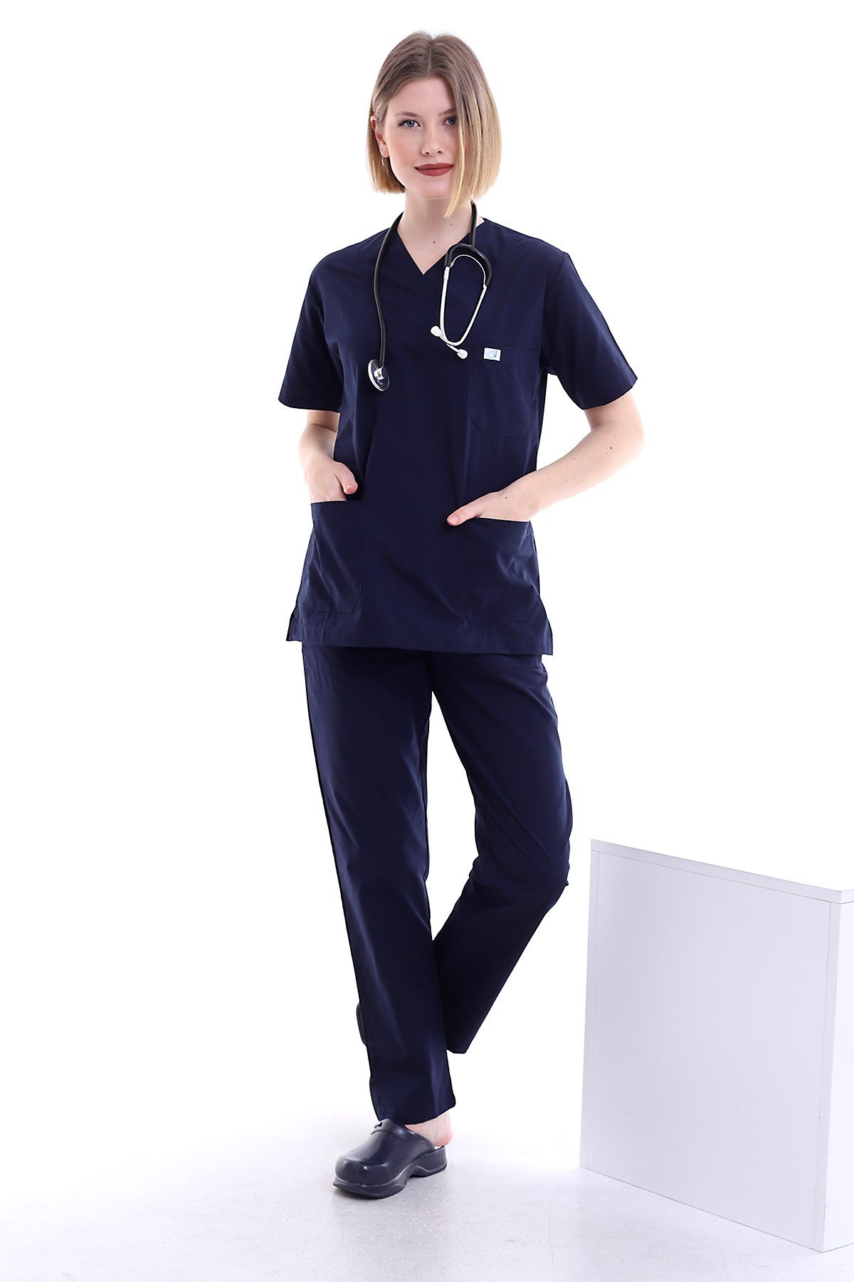 Cerrahi Forma Kadın Lacivert