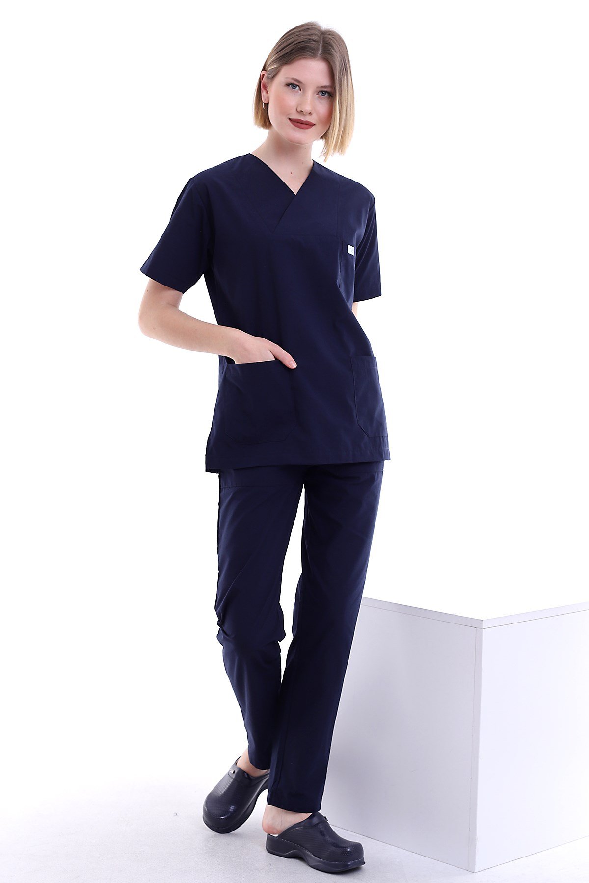 Cerrahi Forma Kadın Lacivert