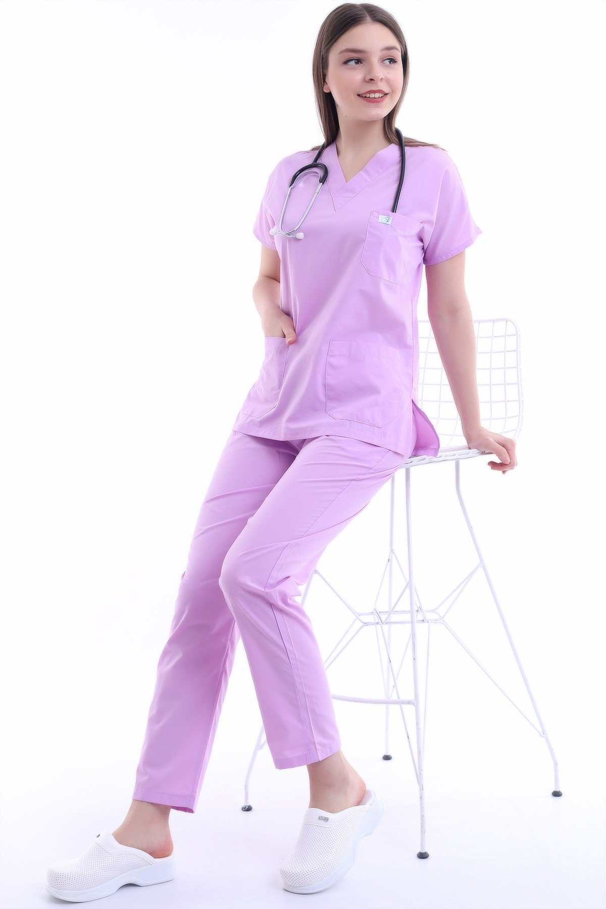 Cerrahi Forma Kadın Lila