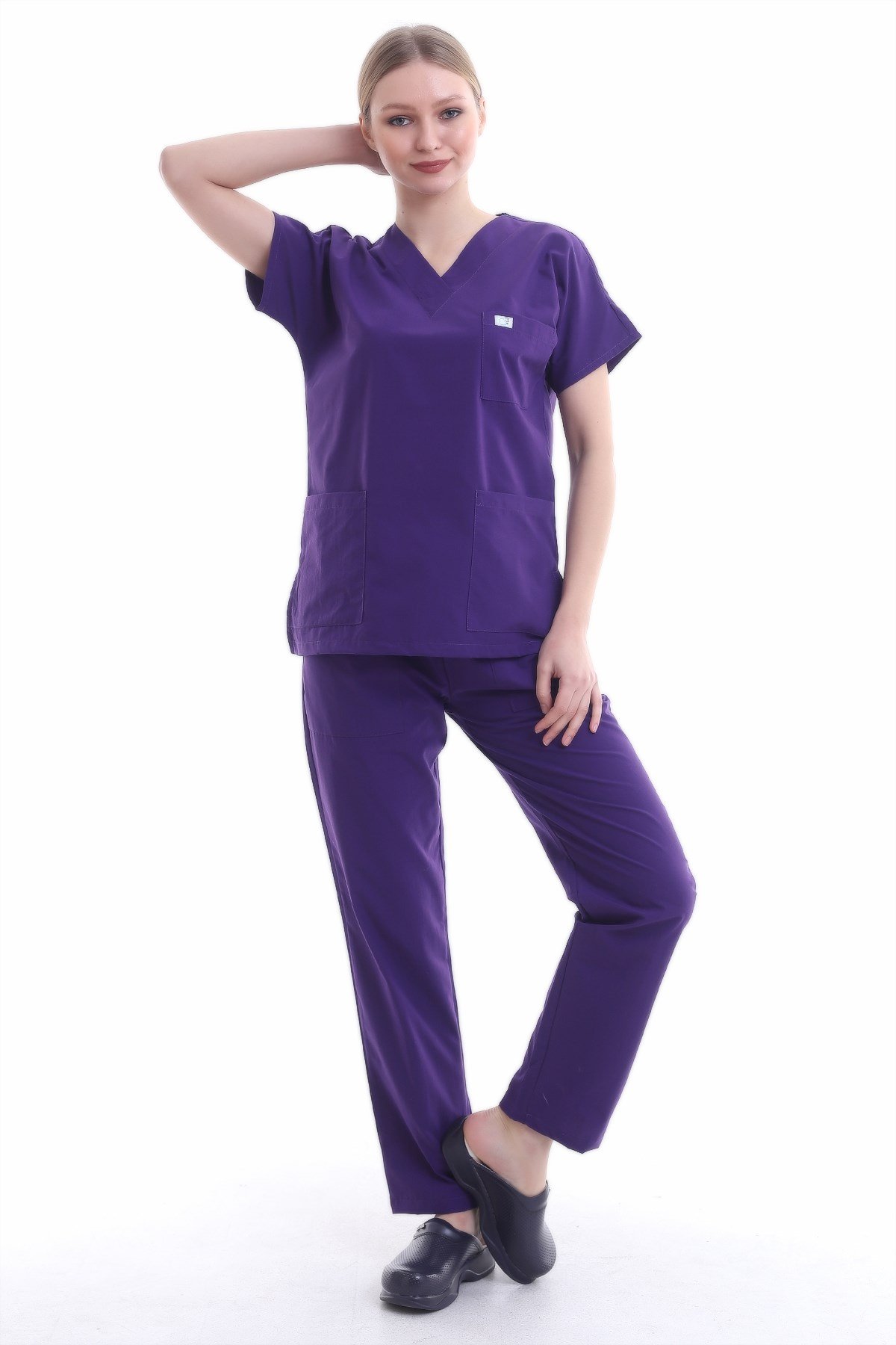 Cerrahi Forma Kadın Mor