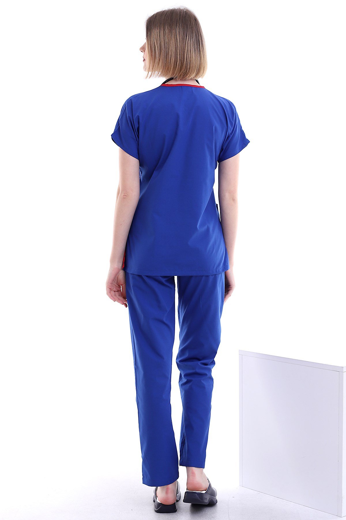 Cerrahi Forma Kadın Saks Mavi