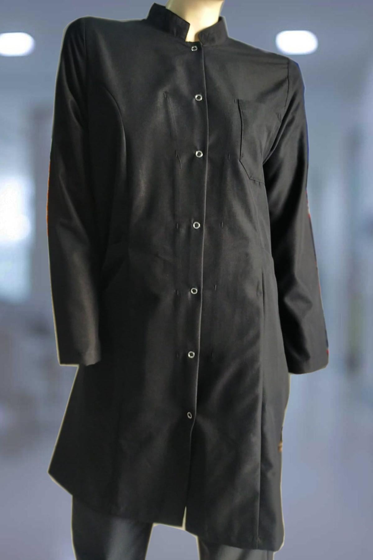 Siyah Renk Doktor Önlüğü