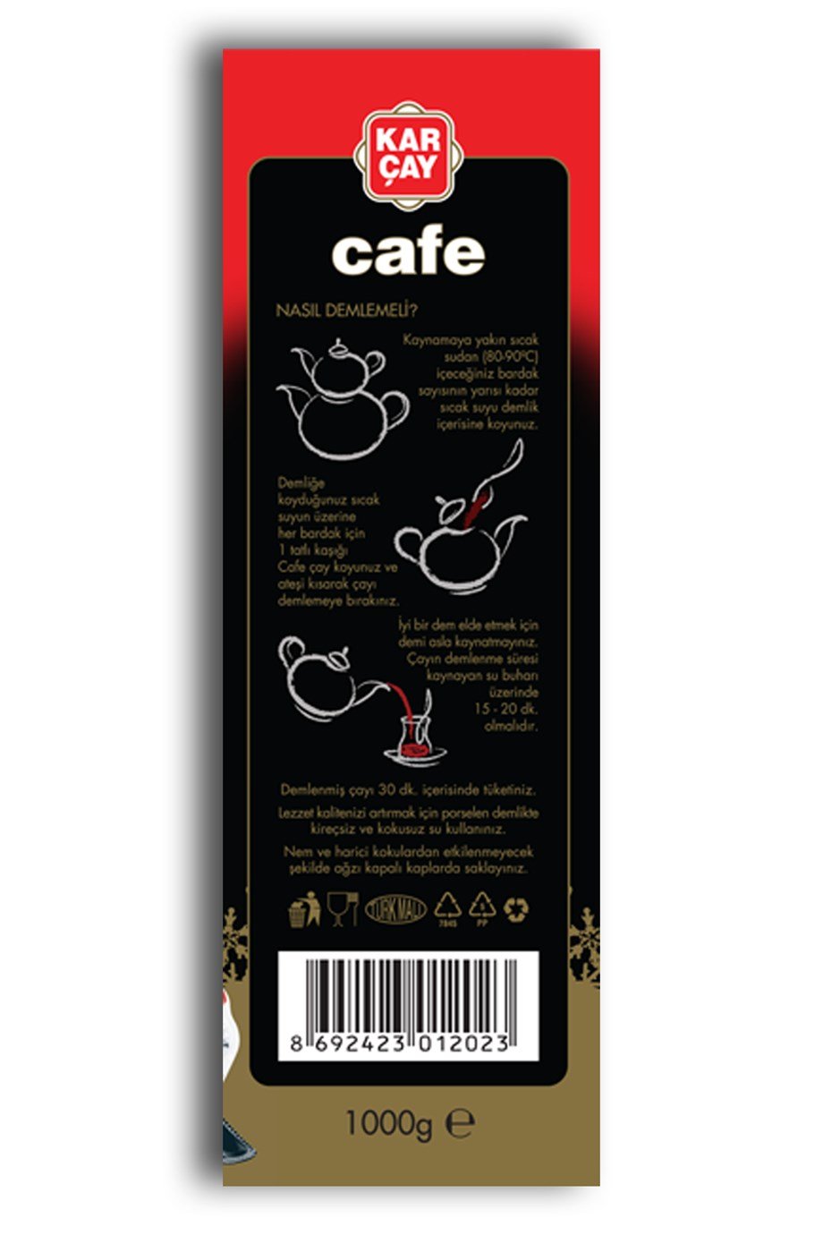 Karçay Cafe Çay 1000Gr