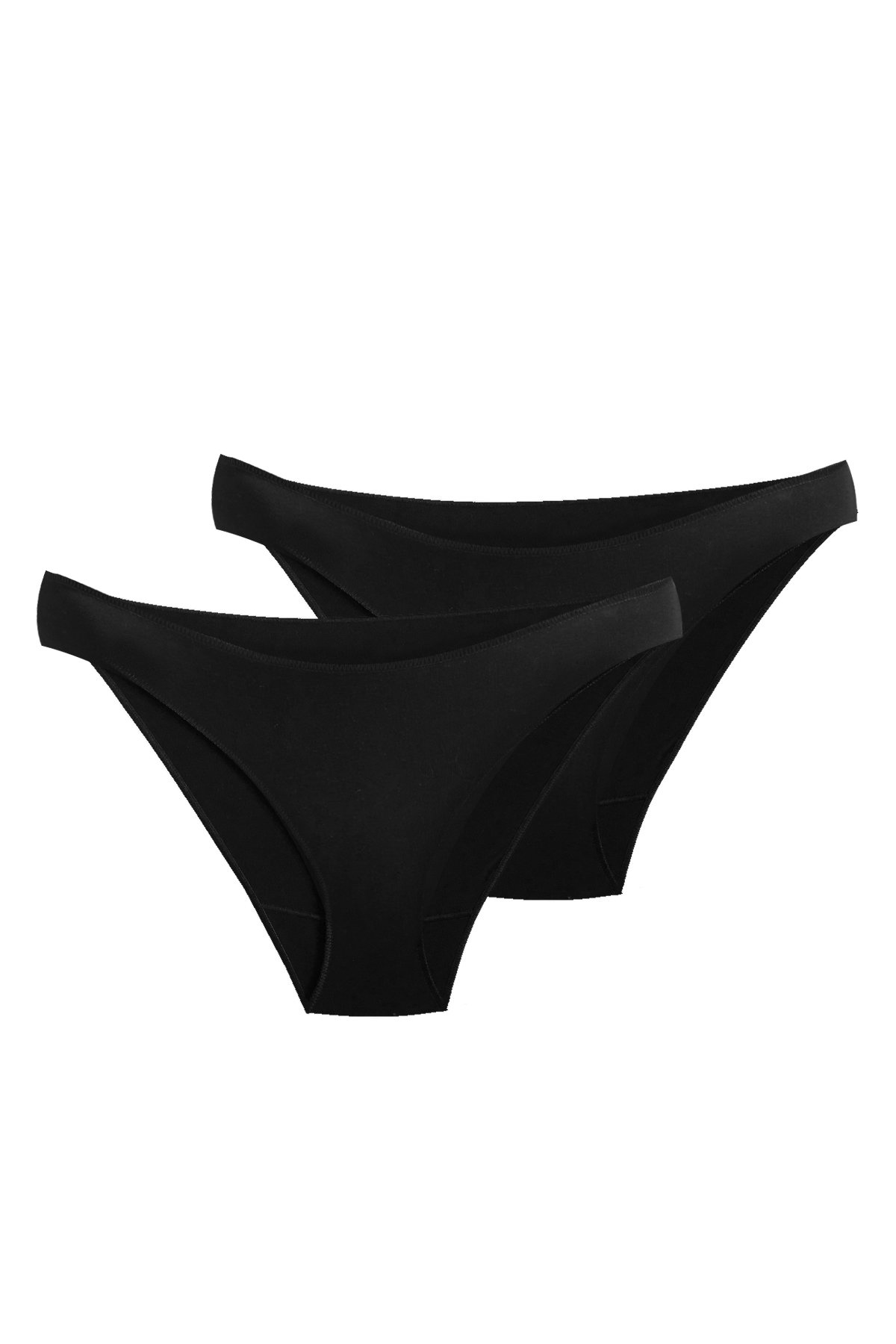 Josey Girls Kadın Penye Modal 2'li Basic Slip Külot