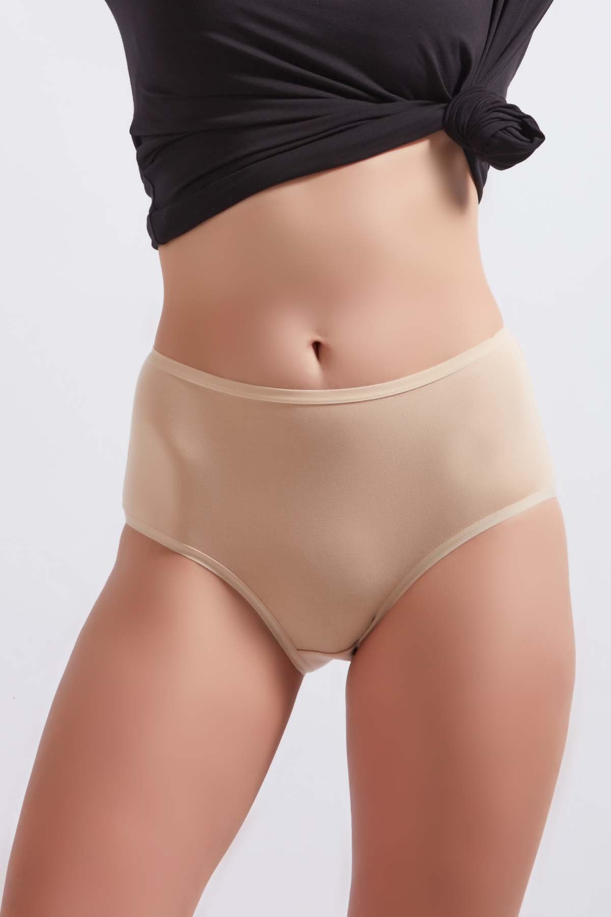 Josey Girls Kadın Penye Modal 2'li Basic Maxi Külot