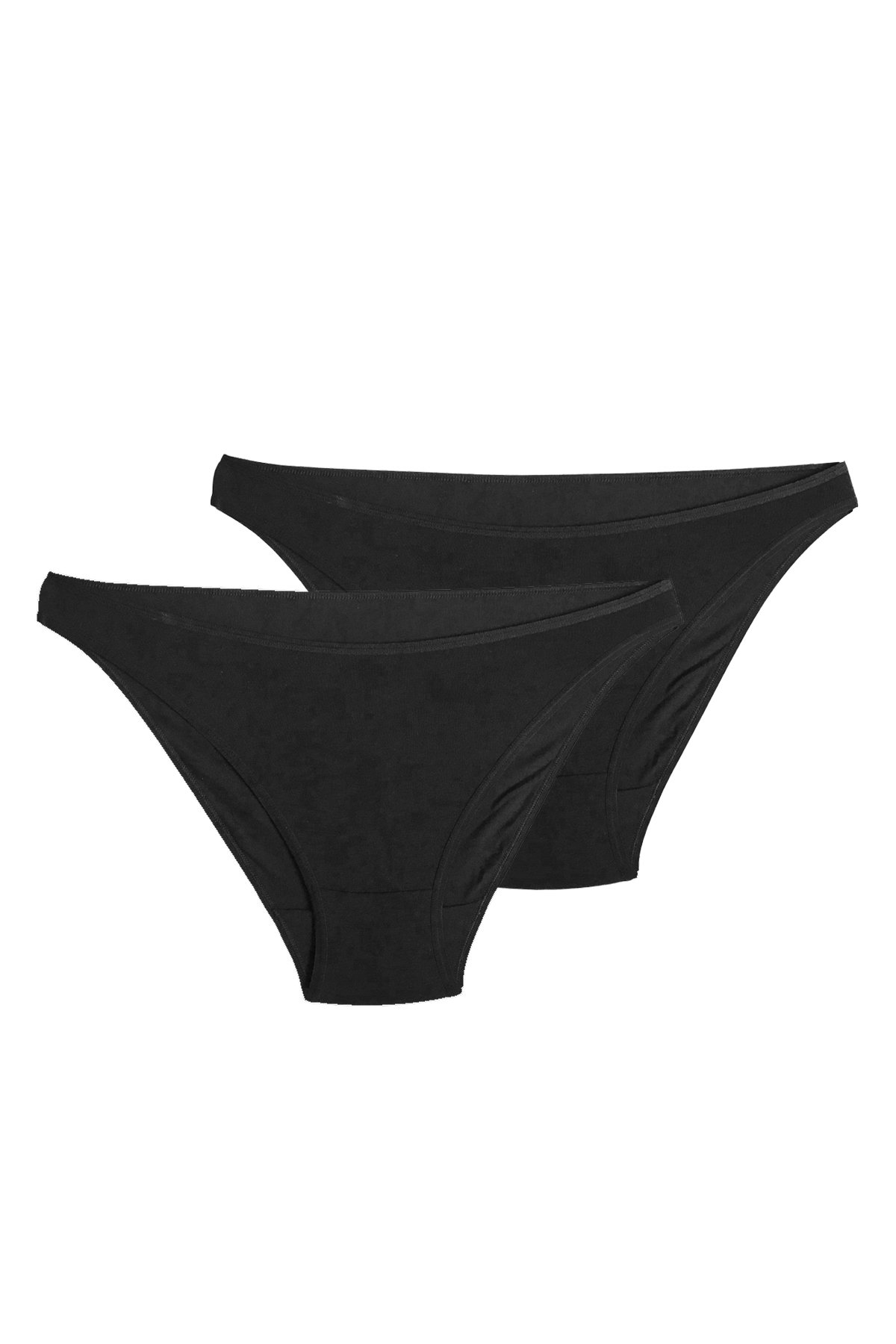 Josey Girls Kadın Penye Modal 2'li Basic Slip Külot