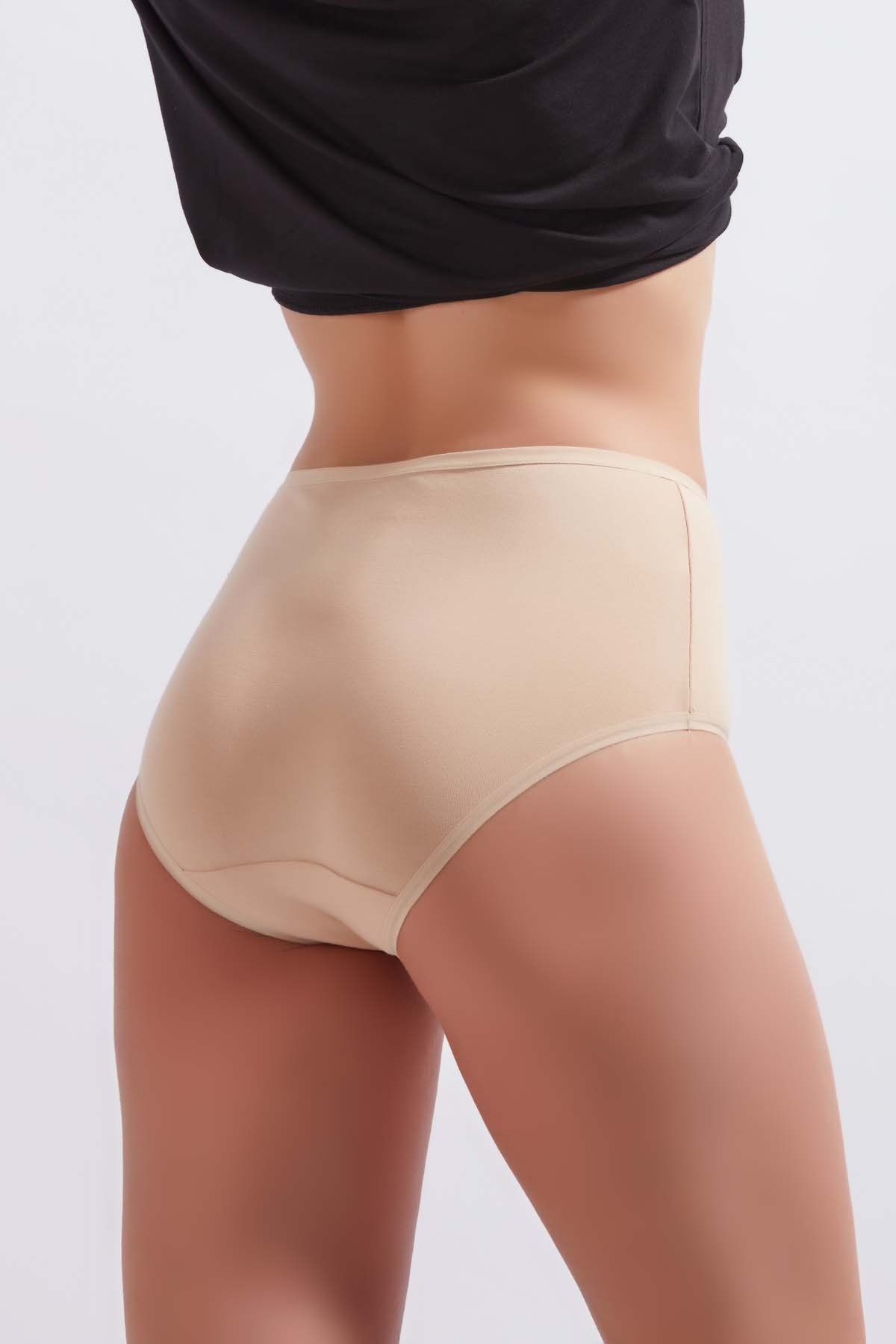 Josey Girls Kadın Penye Modal 2'li Basic Maxi Külot