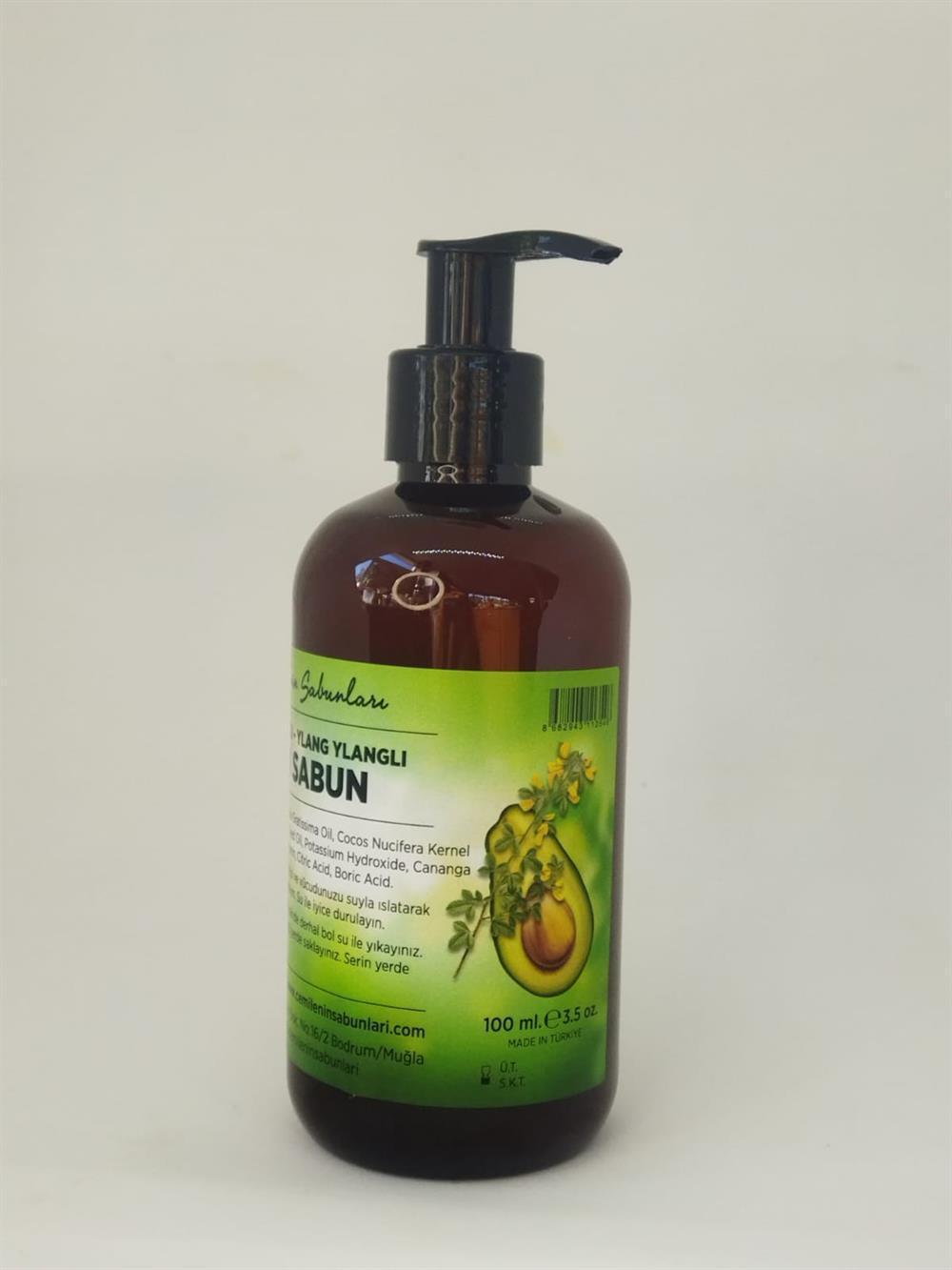 avokadolu ylang ylang sıvı sabun