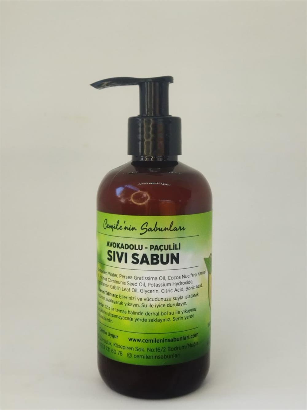 ovokadolu pachouli sıvı sabun