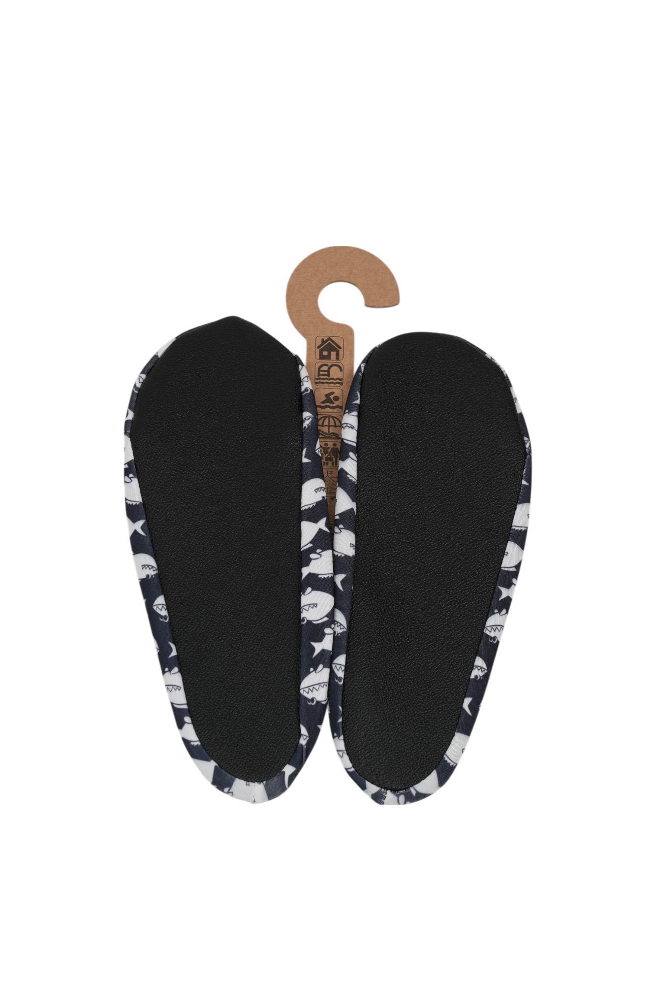 Mood Club-Beyaz Balık Deniz Ayakkabısı ve Çok Amaçlı Kaydırmaz Havuz Patiği