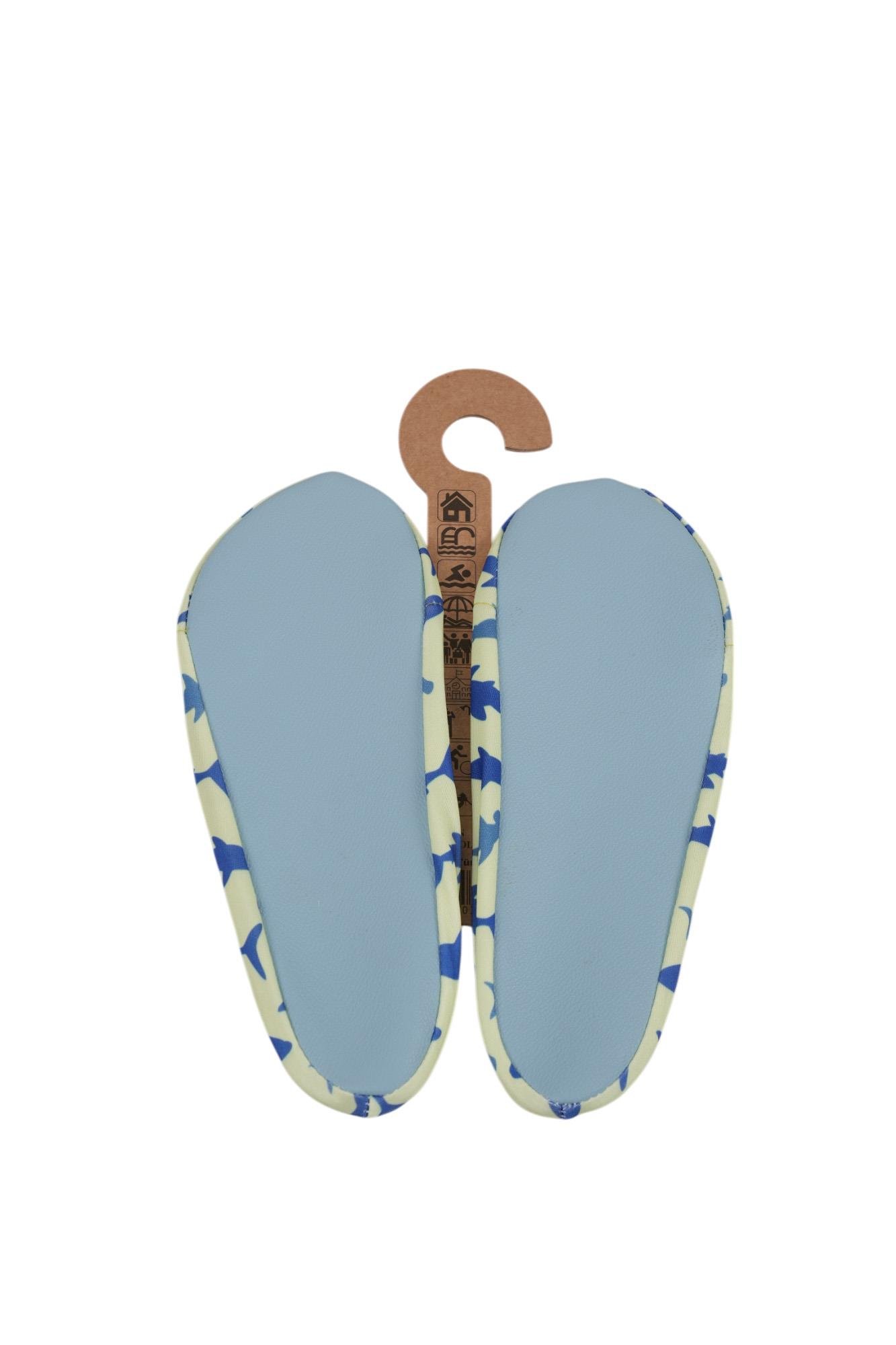 Mood Club-Blue Whale Deniz Ayakkabısı ve Çok Amaçlı Kaydırmaz Havuz Patiği