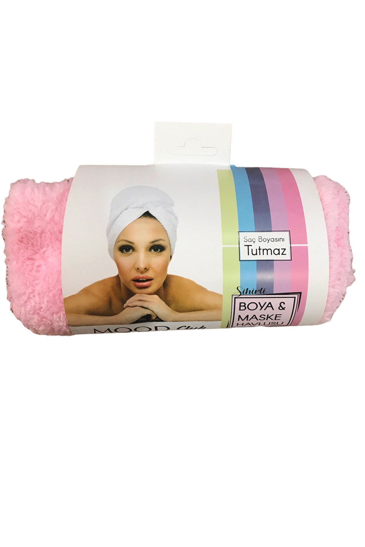 Boya ve Maske Havlusu Açık Pembe