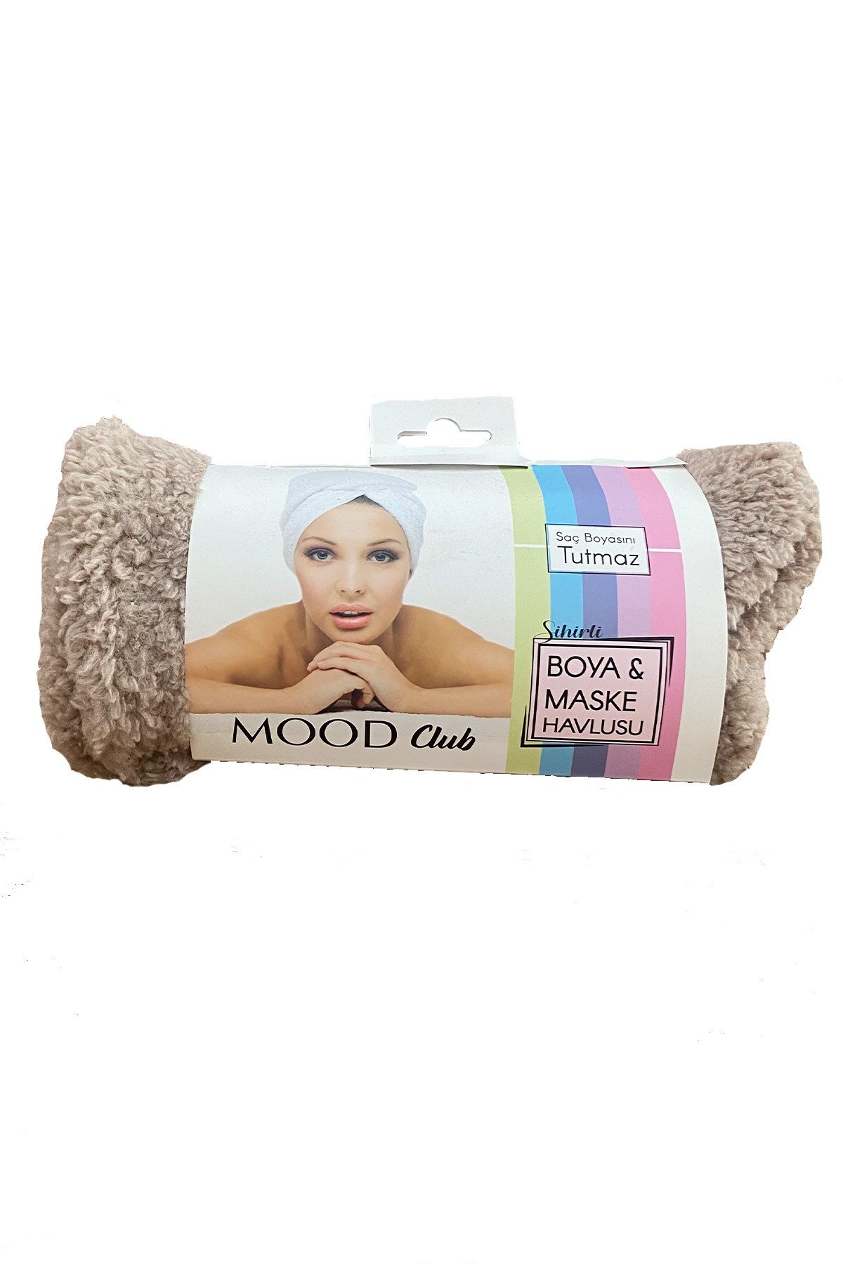 Boya ve Maske Havlusu Bej