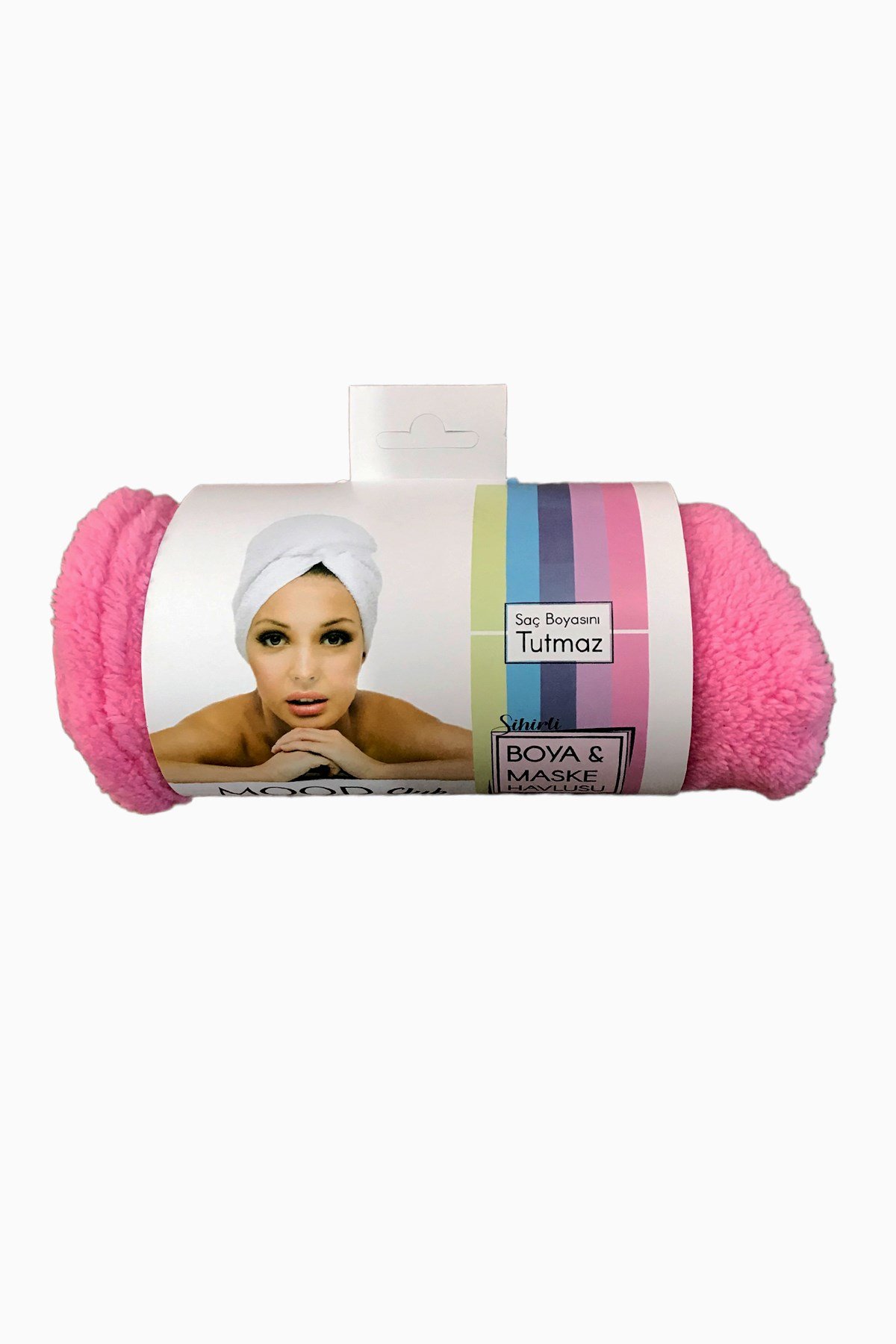 Boya ve Maske Havlusu Pembe