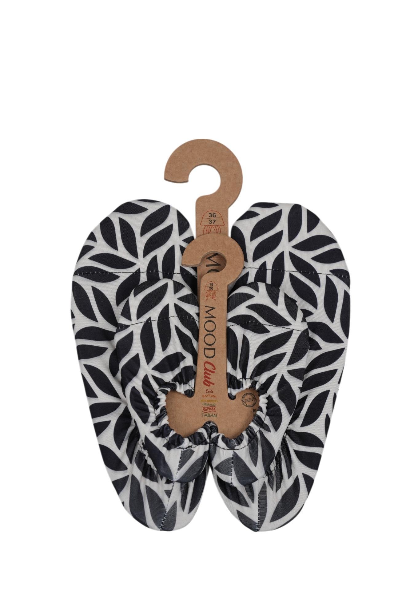 Mood Club-Falling Leaves Deniz Ayakkabısı ve Çok Amaçlı Kaydırmaz Havuz Patiği