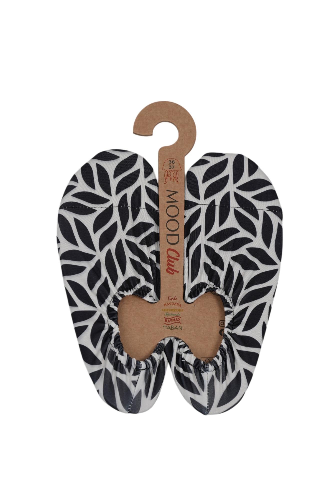 Mood Club-Falling Leaves Deniz Ayakkabısı ve Çok Amaçlı Kaydırmaz Havuz Patiği