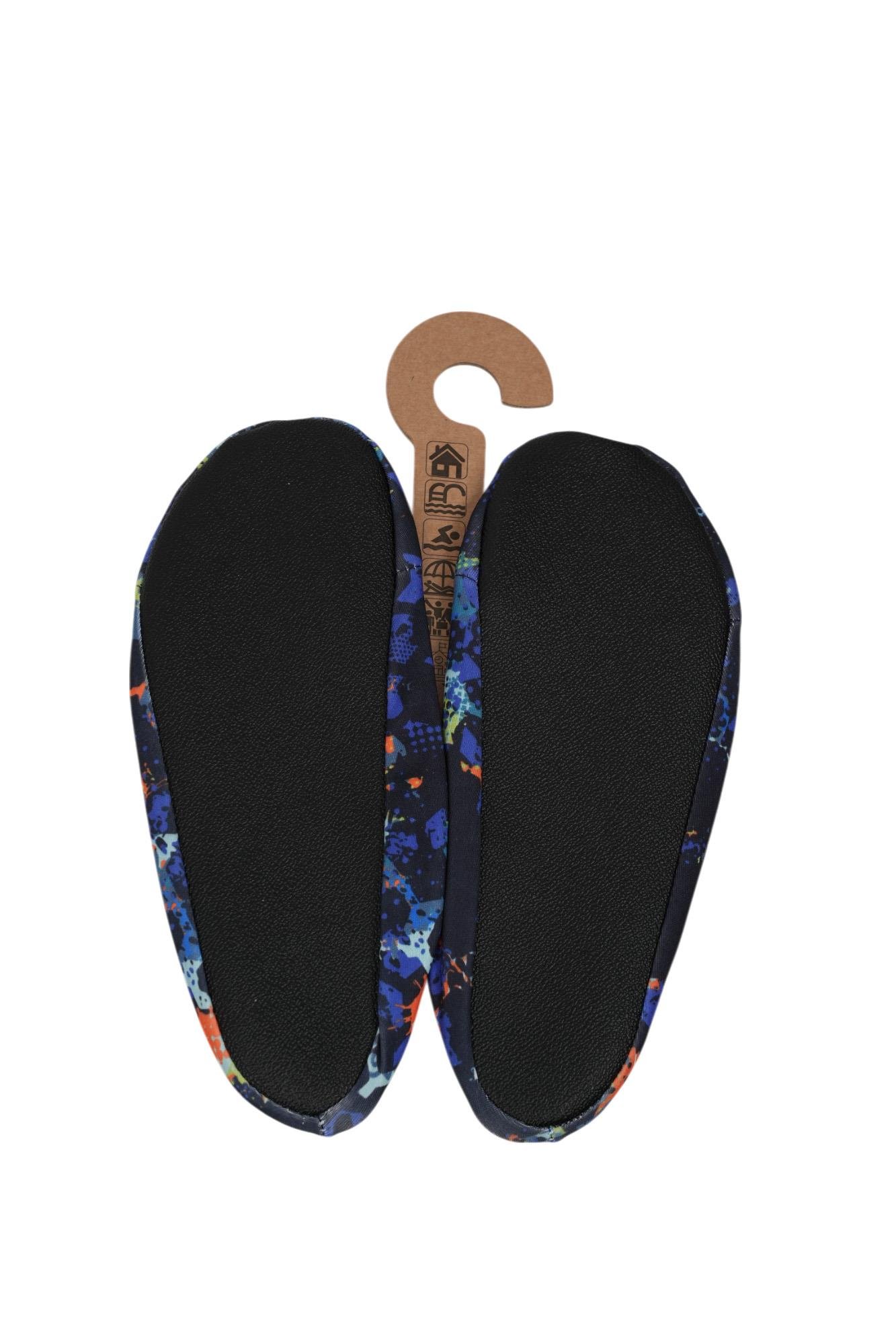 Mood Club-Geometric Drop Deniz Ayakkabısı ve Çok Amaçlı Kaydırmaz Havuz Patiği