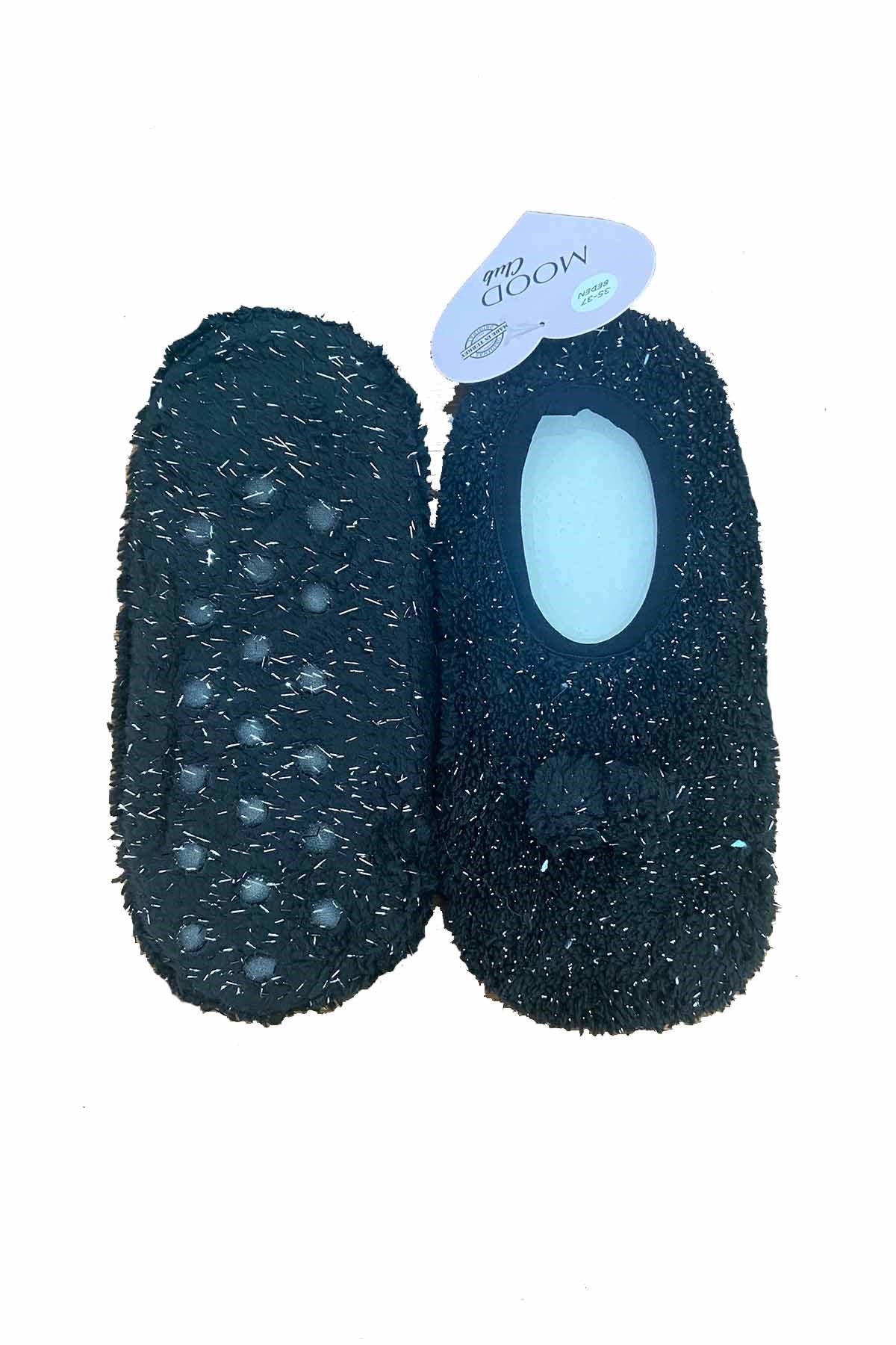 Kadın Babet 35- 39 Siyah Simli