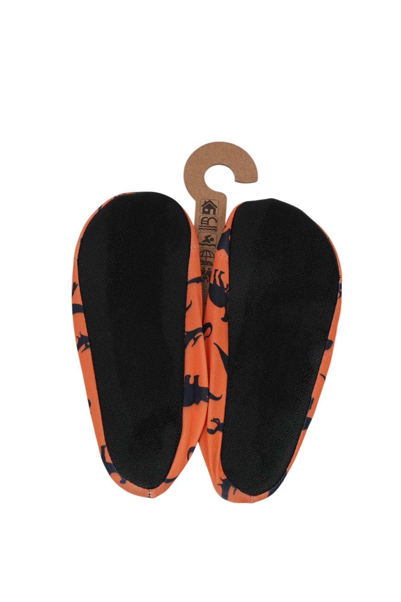 Mood Club-Orange Dream Deniz Ayakkabısı ve Çok Amaçlı Kaydırmaz Havuz Patiği