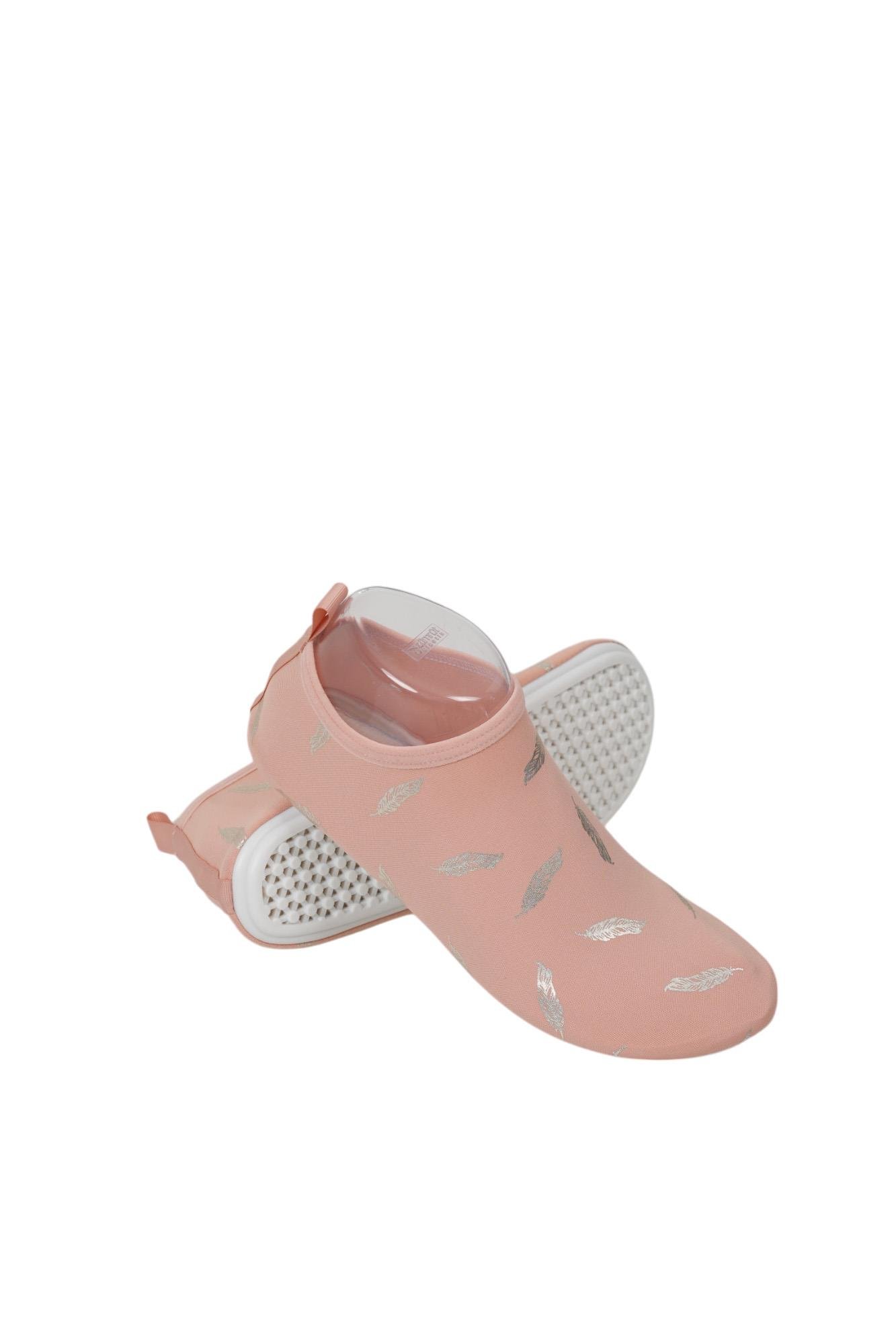 Mood Club-Pembe Tüy Kalın Taban Çok  Amaçlı Kaydırmaz Deniz Ayakkabısı