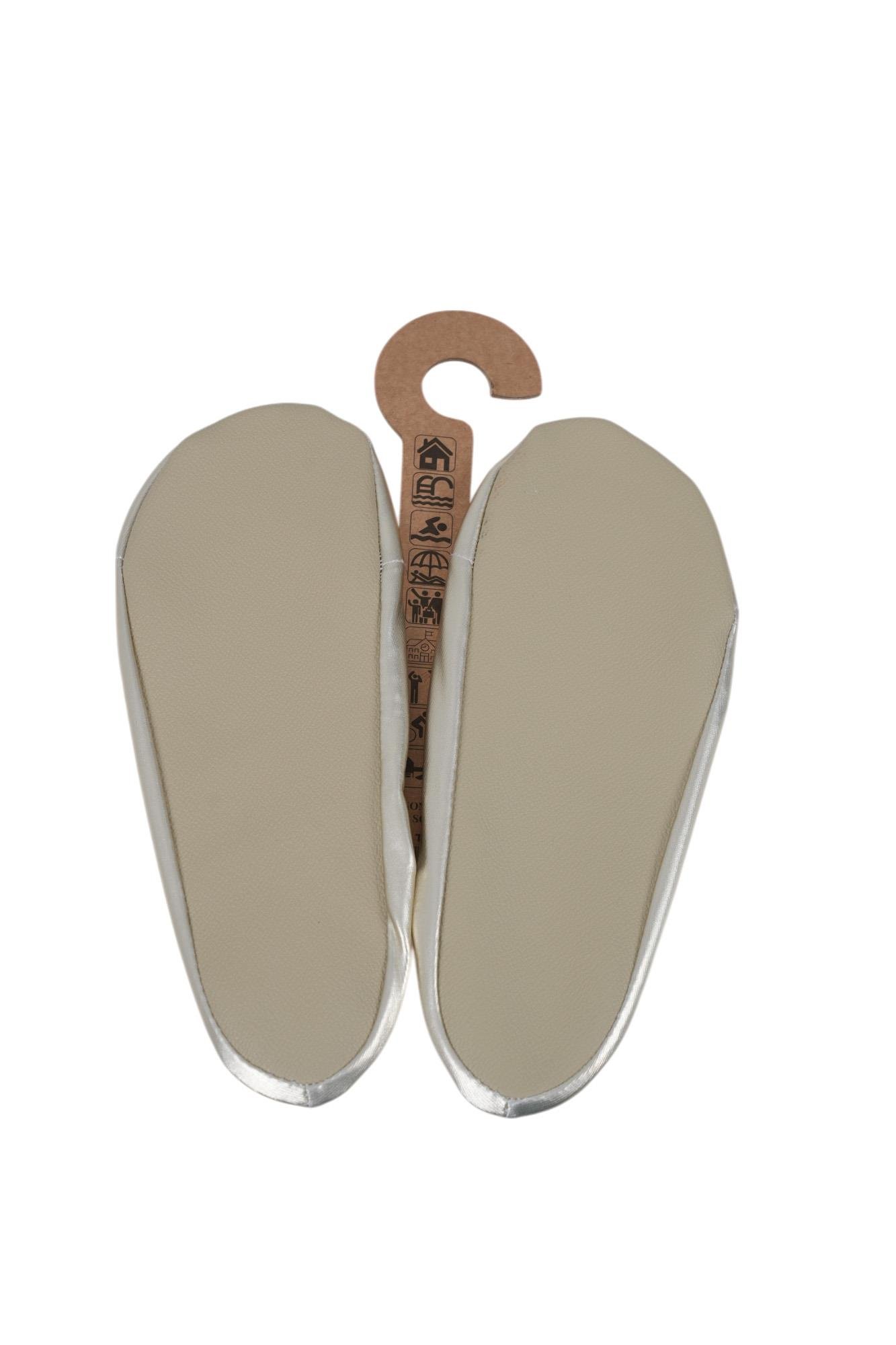 Mood Club-White Shine Deniz Ayakkabısı ve Çok Amaçlı Kaydırmaz Havuz Patiği