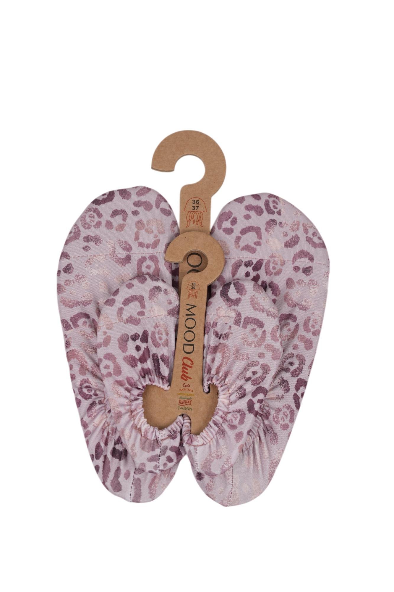 Mood Club-Yaldızlı  Deniz Ayakkabısı ve Çok Amaçlı Kaydırmaz Havuz Patiği