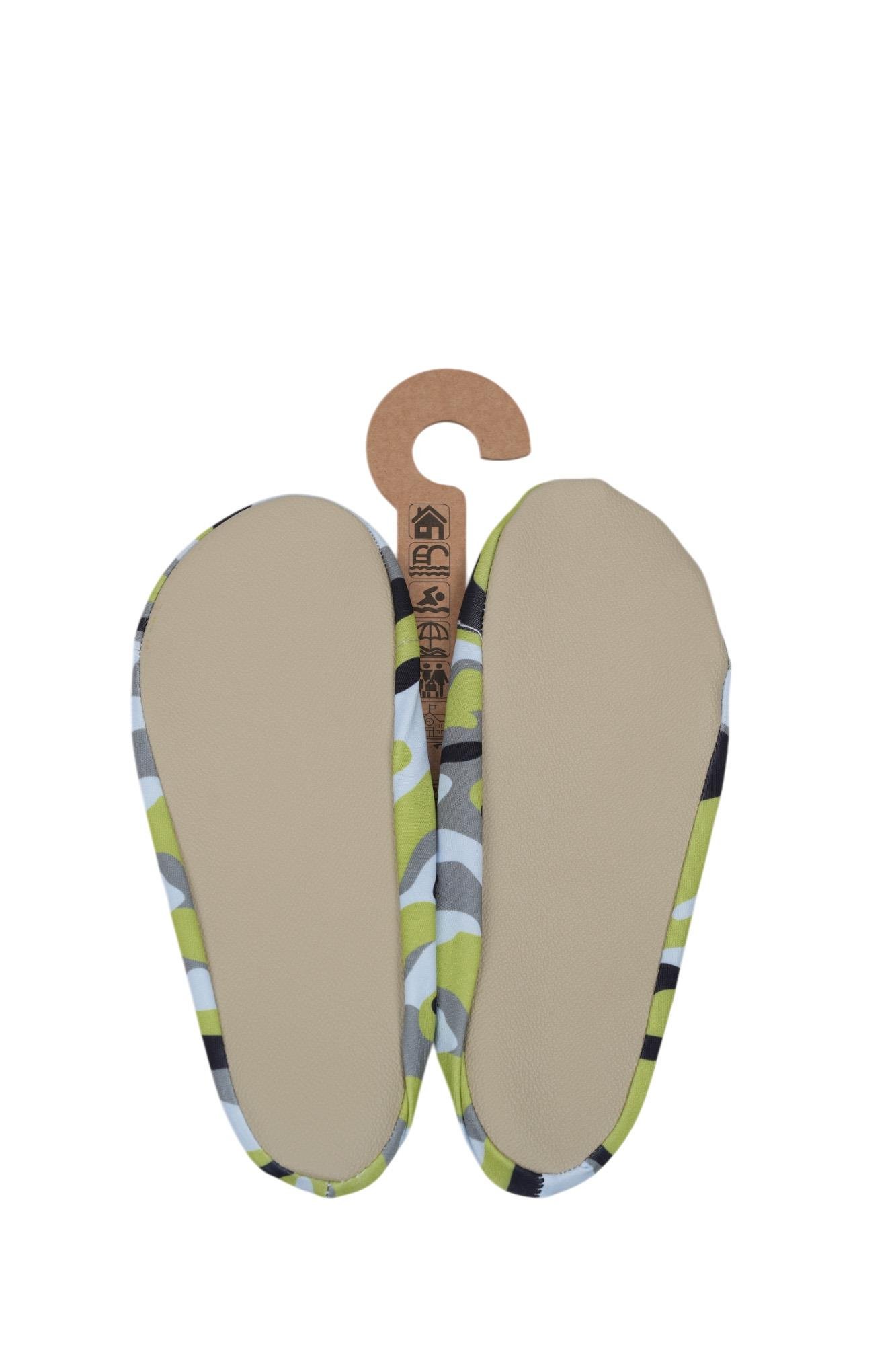 Mood Club-Yeşil Deniz Ayakkabısı ve Çok Amaçlı Kaydırmaz Havuz Patiği