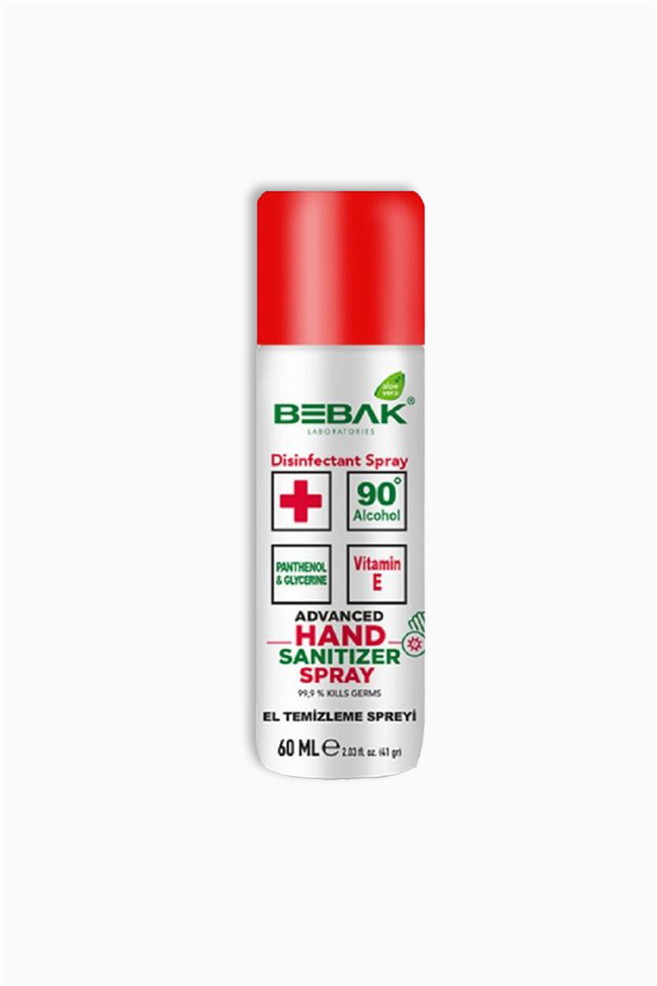 Bebak El Dezenfektanı Sprey 60 Ml (Biyosidal Ruhsatlı) | Bebak | Bebak El Dezenfektanı Sprey 60 Ml (Biyosidal Ruhsatlı)