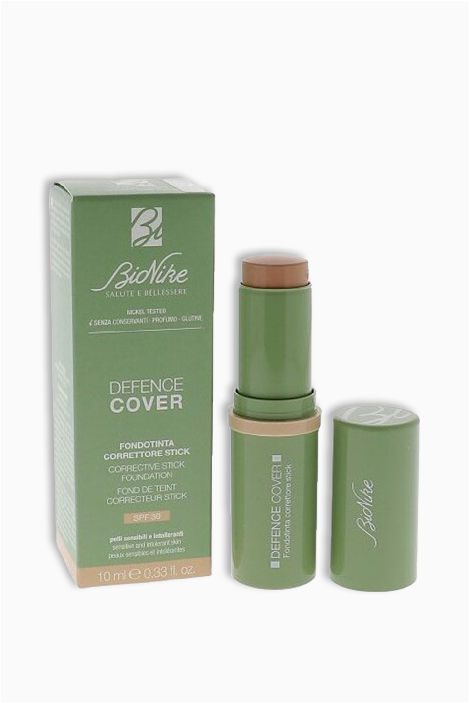 Bionike Defence Cover Corrective Stick Foundation Spf30 10 Ml - 204 Miel | Bionike | Bionike Defence Cover Corrective Stick Foundation Spf30 10 Ml - 204 Miel