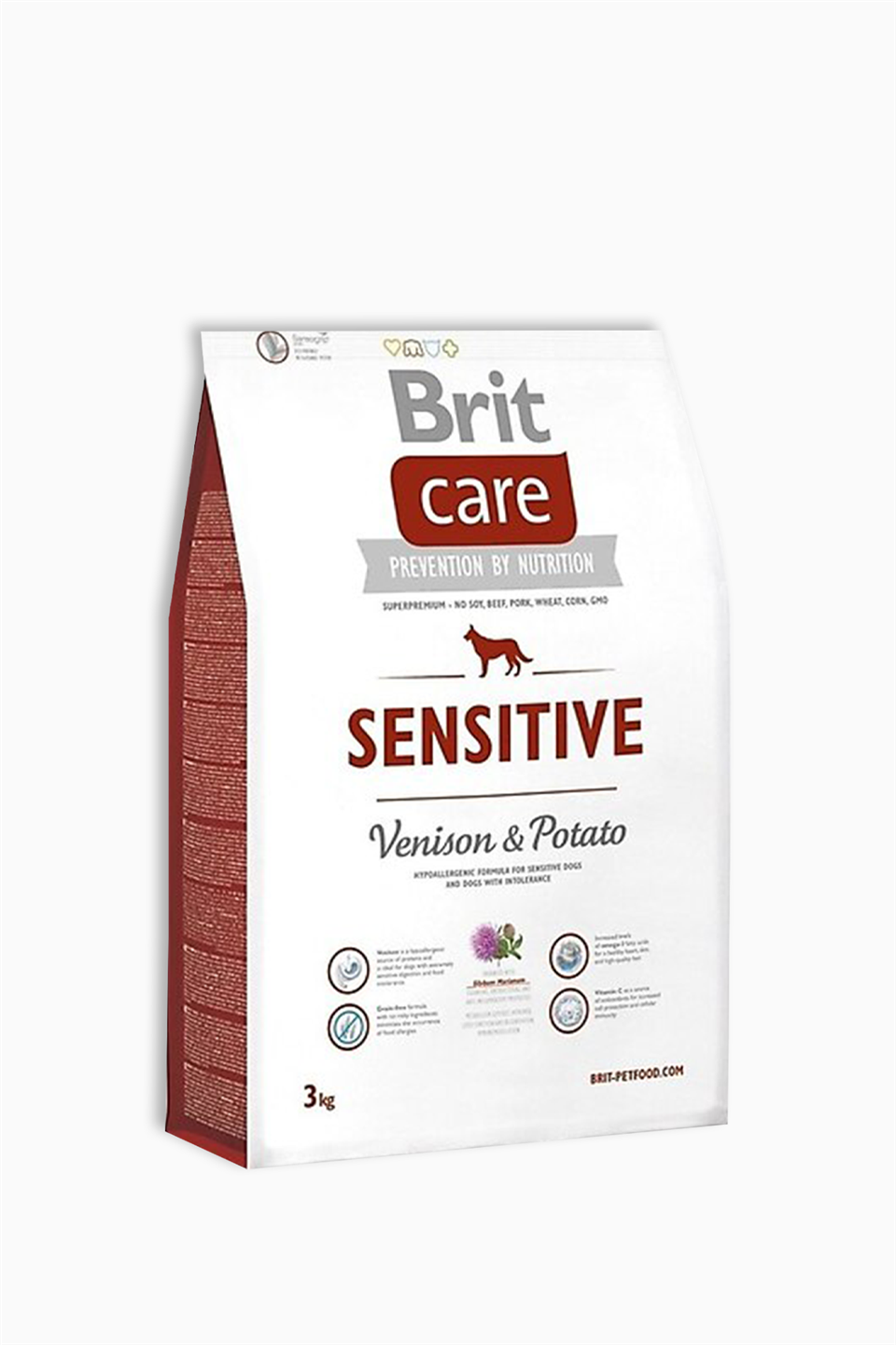 Brit Care Tüm Irklar İçin Sensitive Geyikli Ve Patatesli Tahılsız Yetişkin Köpek Maması 3Kg | Brit | Brit Care Tüm Irklar İçin Sensitive Geyikli Ve Patatesli Tahılsız Yetişkin Köpek Maması 3Kg