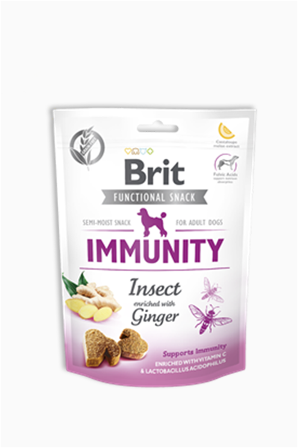 Brit Immunity Zencefilli Ve Böcekli Bağışıklık Destekleyici Köpek Ödülü 150Gr | Brit | Brit Immunity Zencefilli Ve Böcekli Bağışıklık Destekleyici Köpek Ödülü 150Gr