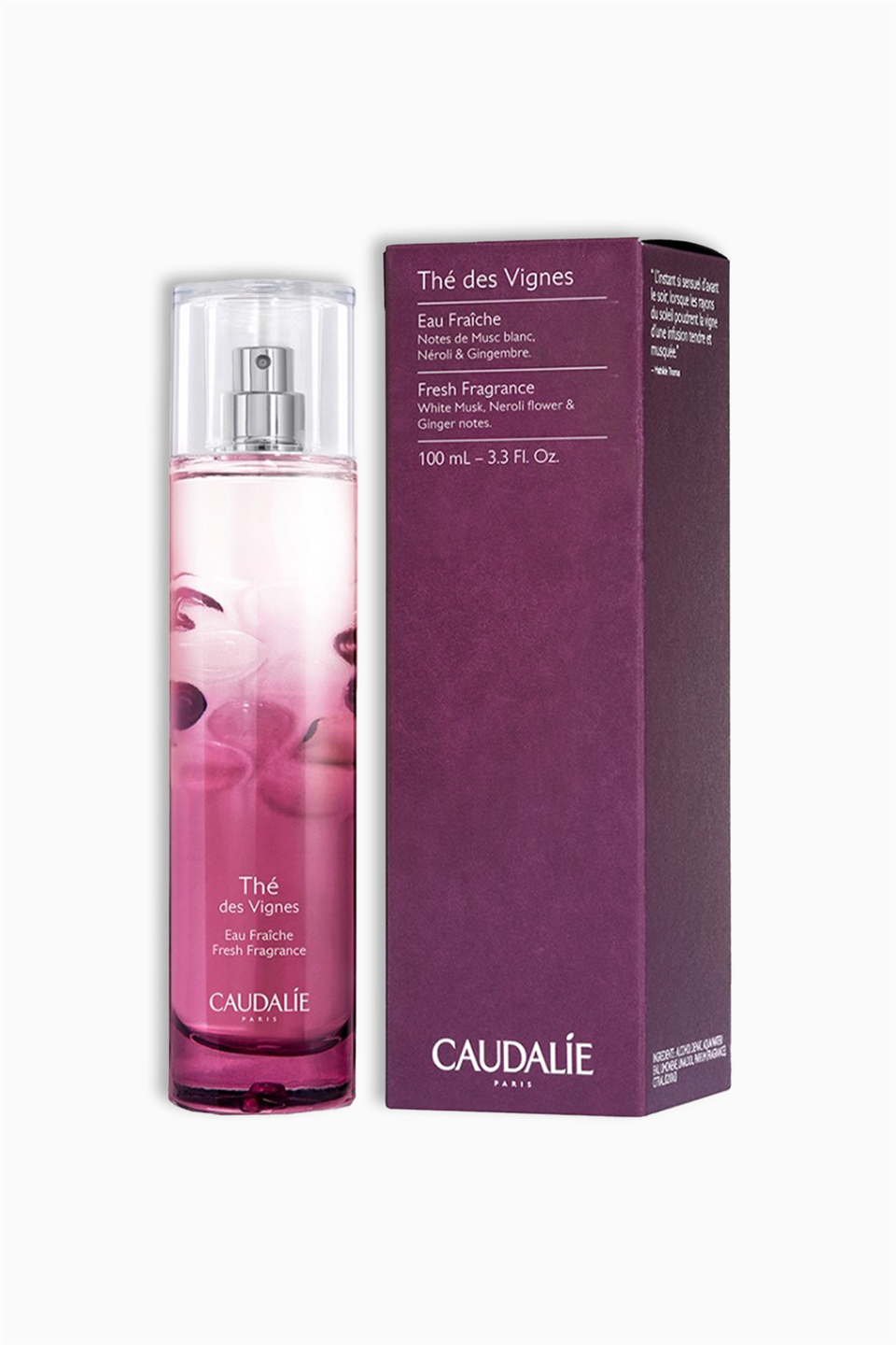 Caudalie The Des Vignes Energizing Fragrance 100 ml | Caudalie | Caudalie The Des Vignes Energizing Fragrance 100 ml