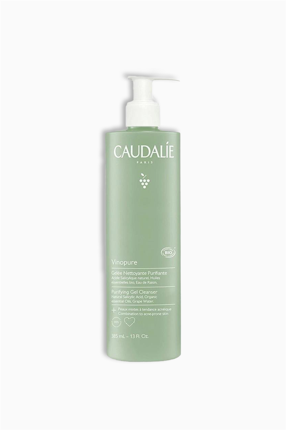 Caudalie Vinopure Purifying Gel Cleanser 385 ml | Caudalie | Caudalie Vinopure Purifying Gel Cleanser 385 ml