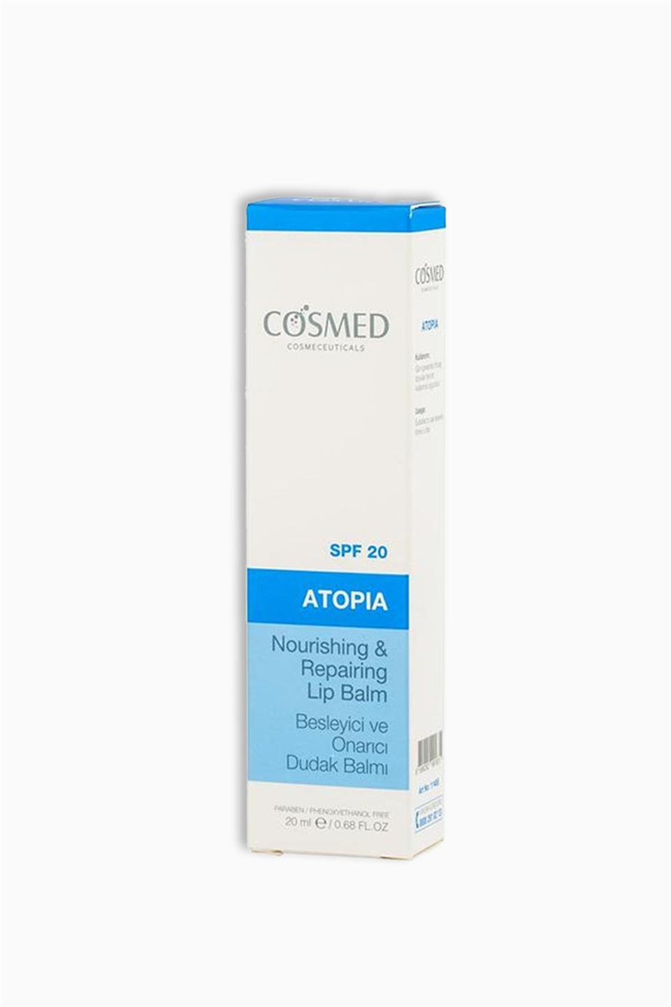 Cosmed Atopia Besleyici ve Onarıcı Dudak Balmı 20 ml | Cosmed | Cosmed Atopia Besleyici ve Onarıcı Dudak Balmı 20 ml