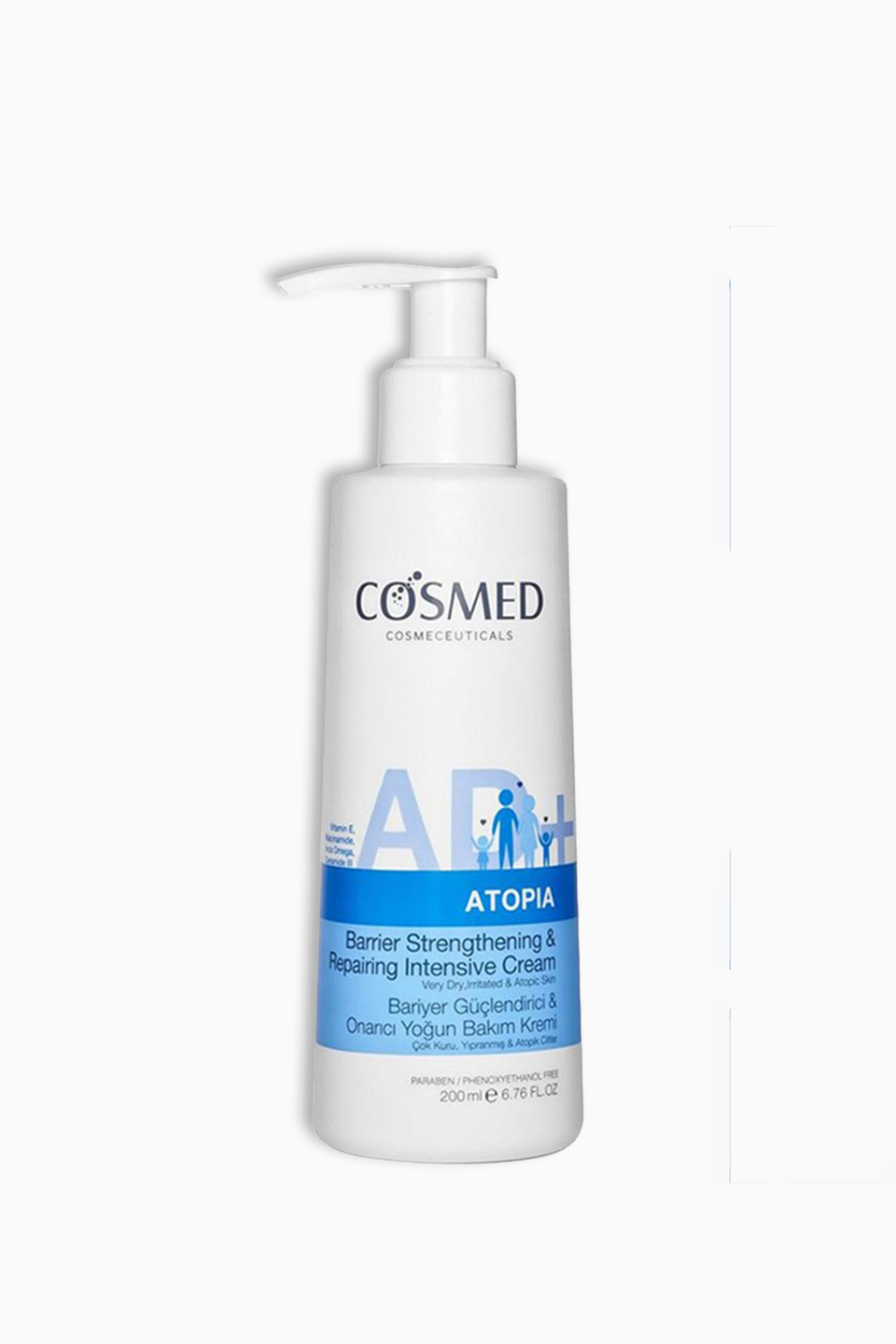 Cosmed Intensive Moisturizing Cream 200 Ml - Yoğun Nemlendirici Krem | Cosmed | Cosmed Intensive Moisturizing Cream 200 Ml - Yoğun Nemlendirici Krem