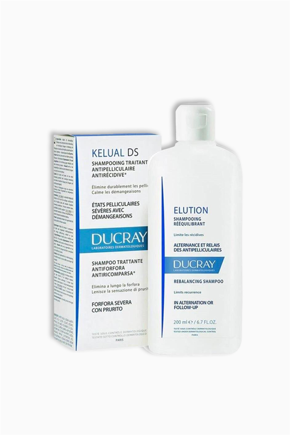 Ducray Kelual DS SHP + Elution SHP 200 ml | Ducray | Ducray Kelual DS SHP + Elution SHP 200 ml