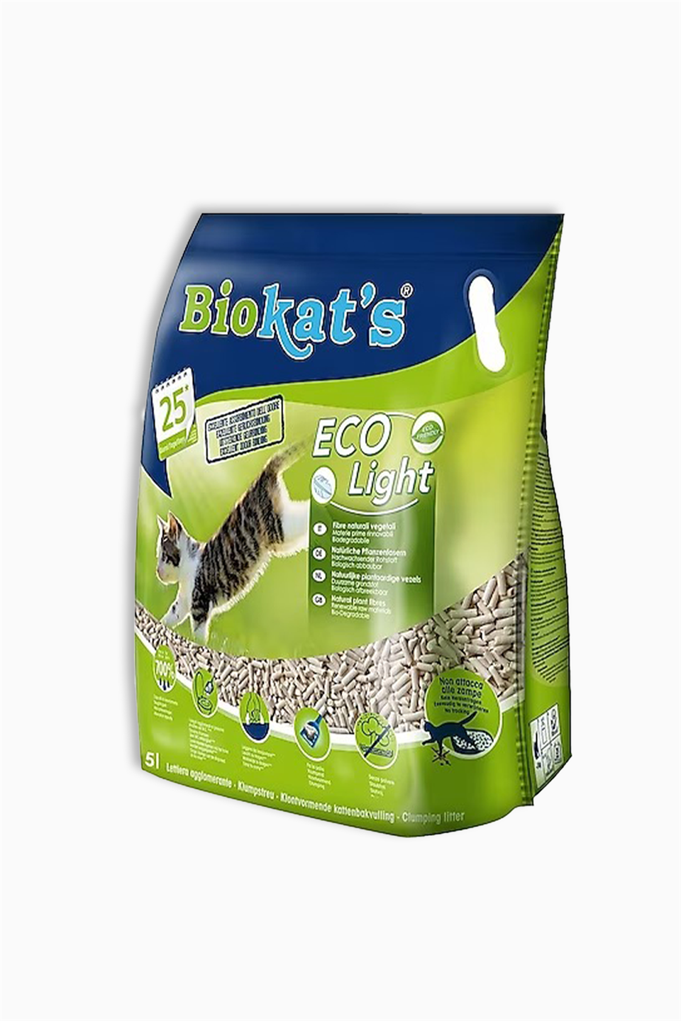 Gimcat Biokat'S Eco Light Kedi Kumu 5Lt | Keypet | Gimcat Biokat'S Eco Light Kedi Kumu 5Lt