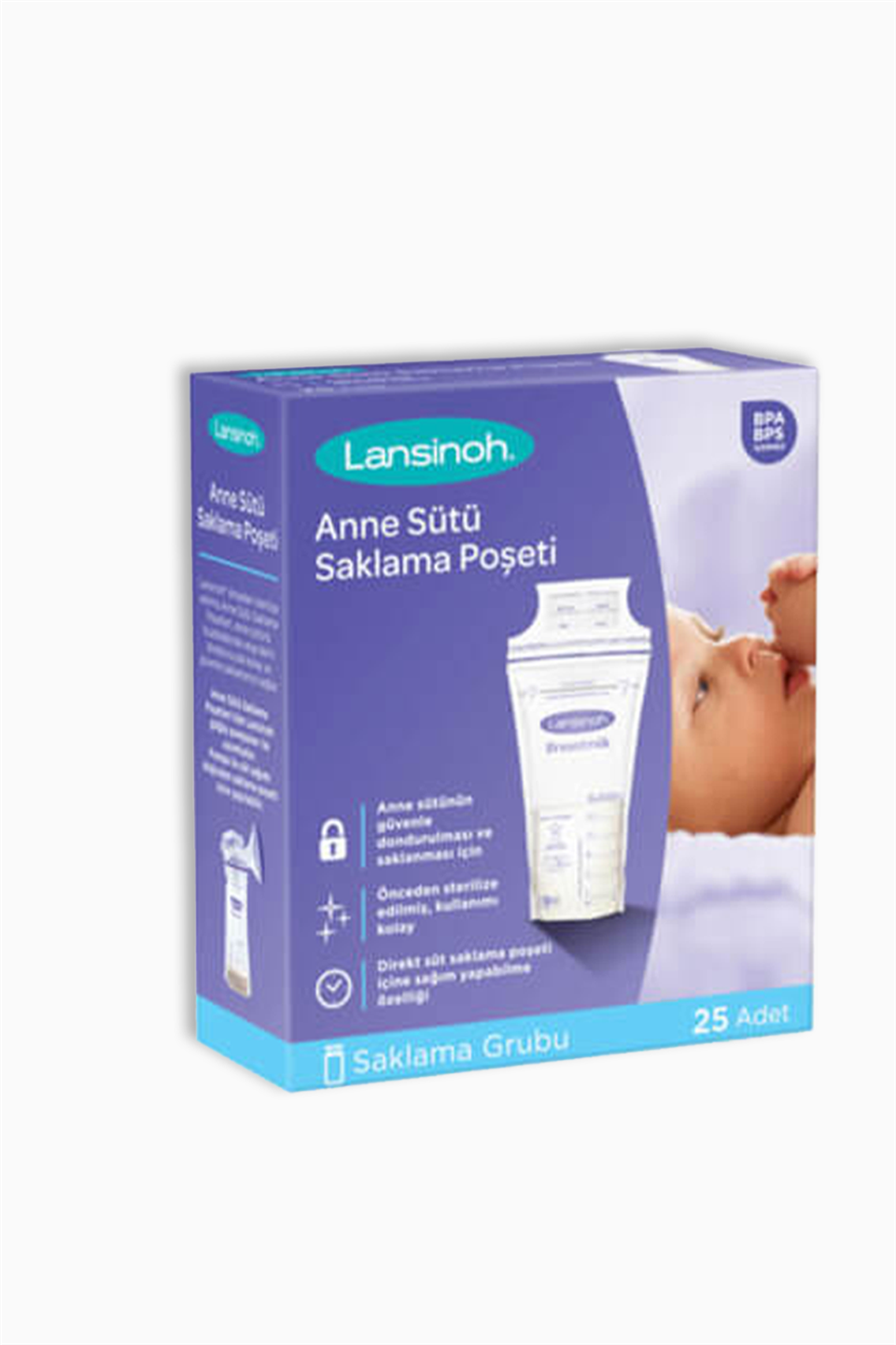 Lansinoh Süt Saklama Poşeti 25'li | Lansinoh | Lansinoh Süt Saklama Poşeti 25'li