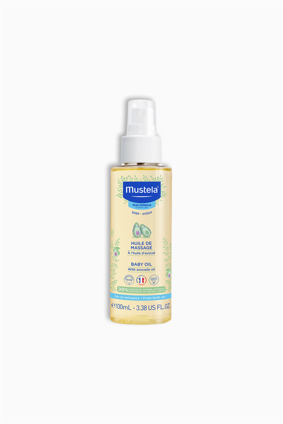 Mustela Baby Massage Oil Nemlendirici ve Rahatlatıcı Bebek Yağı 100 ml | Mustela | Mustela Baby Massage Oil 100 ml - Nemlendirici ve Rahatlatıcı Bebek Yağı