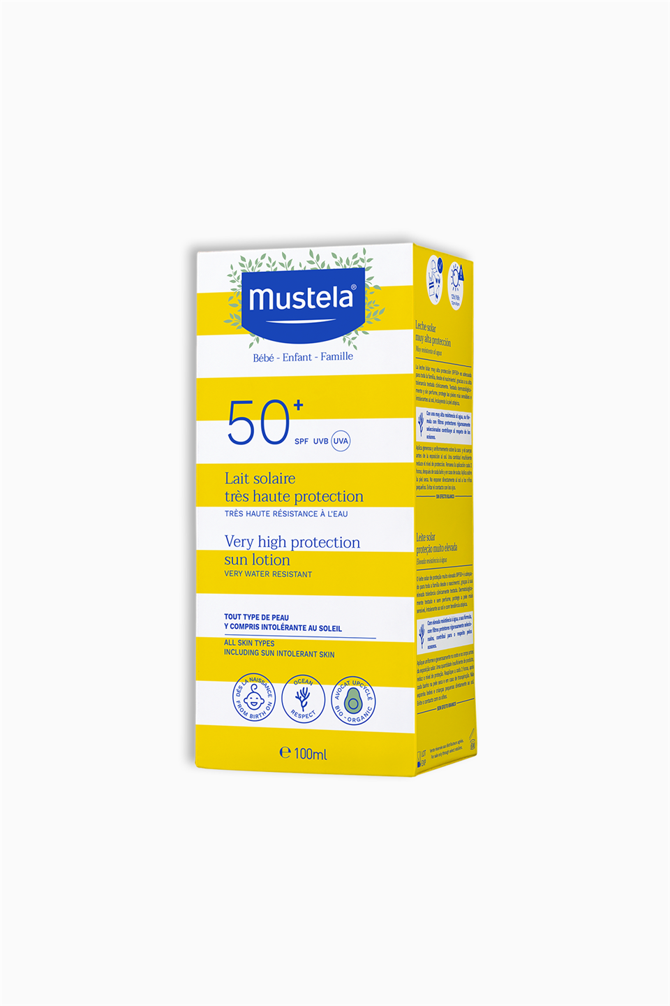 Mustela Yüksek Koruma Faktörlü Güneş Losyonu Tüm Aile İçin SPF50+ 100 ml | Mustela | Mustela Yüksek Koruma Faktörlü Güneş Losyonu Tüm Aile İçin SPF50+ 100 ml