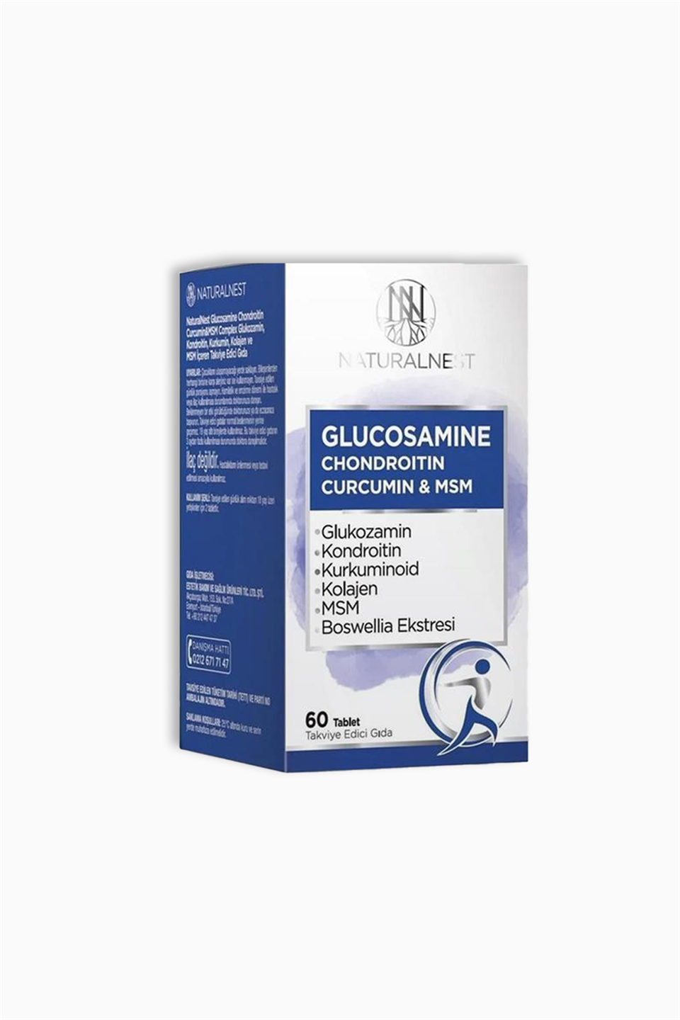 Natural Nest Glucosamine 60 Tablet | Natural Nest | Natural Nest Glucosamine 60 Tablet