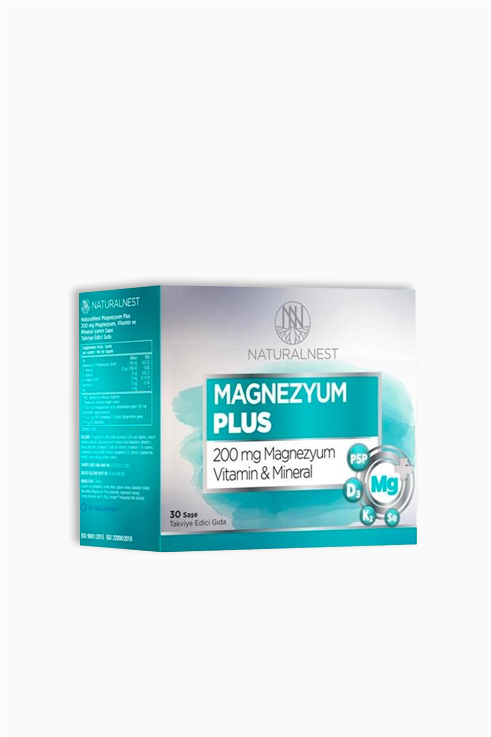 Naturalnest Magnezyum Plus 30 Saşe | Natural Nest | Naturalnest Magnezyum Plus 30 Saşe