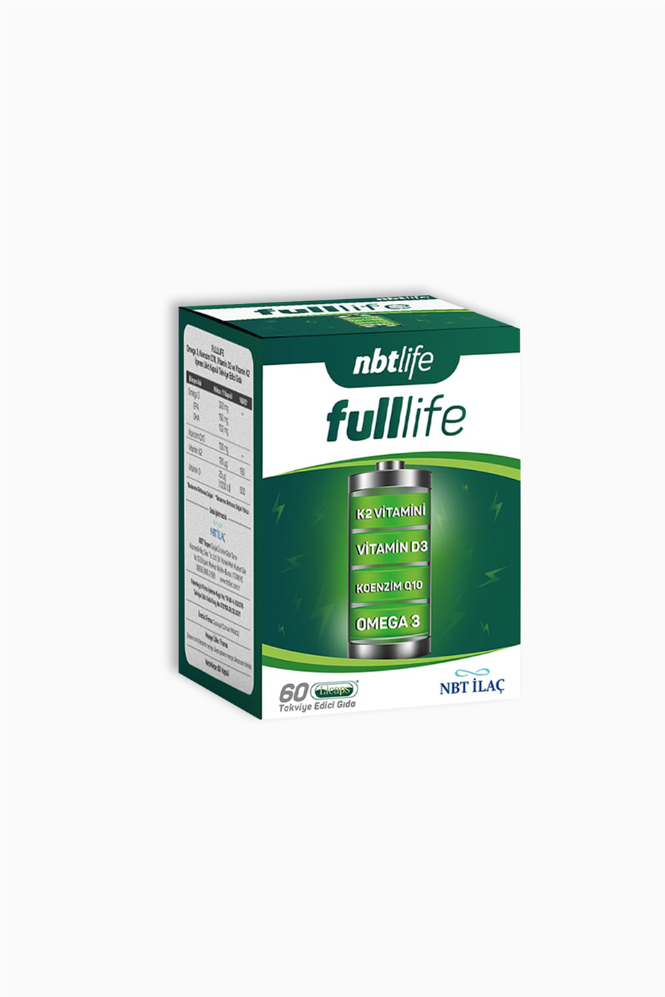 Nbt Life Full Life 60 Kapsül | NBT | Nbt Life Full Life 60 Kapsül