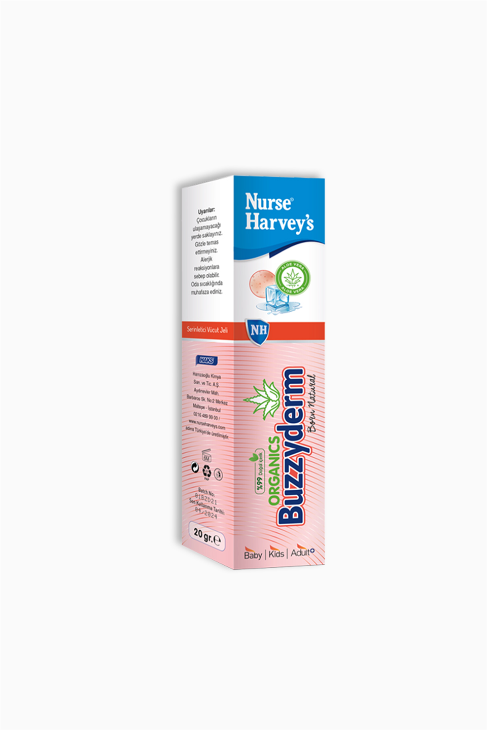 Nurse Harvey's Organics Buzzyderm 20 gr | Nurse Harveys | Nurse Harvey's Organics Buzzyderm 20 gr