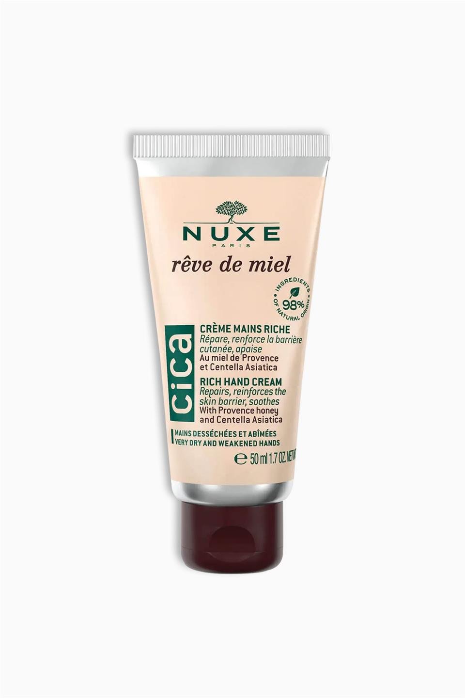 Nuxe Reve De Miel Cica Rich Hand Cream 50 ml | Nuxe | Nuxe Reve De Miel Cica Rich Hand Cream 50 ml